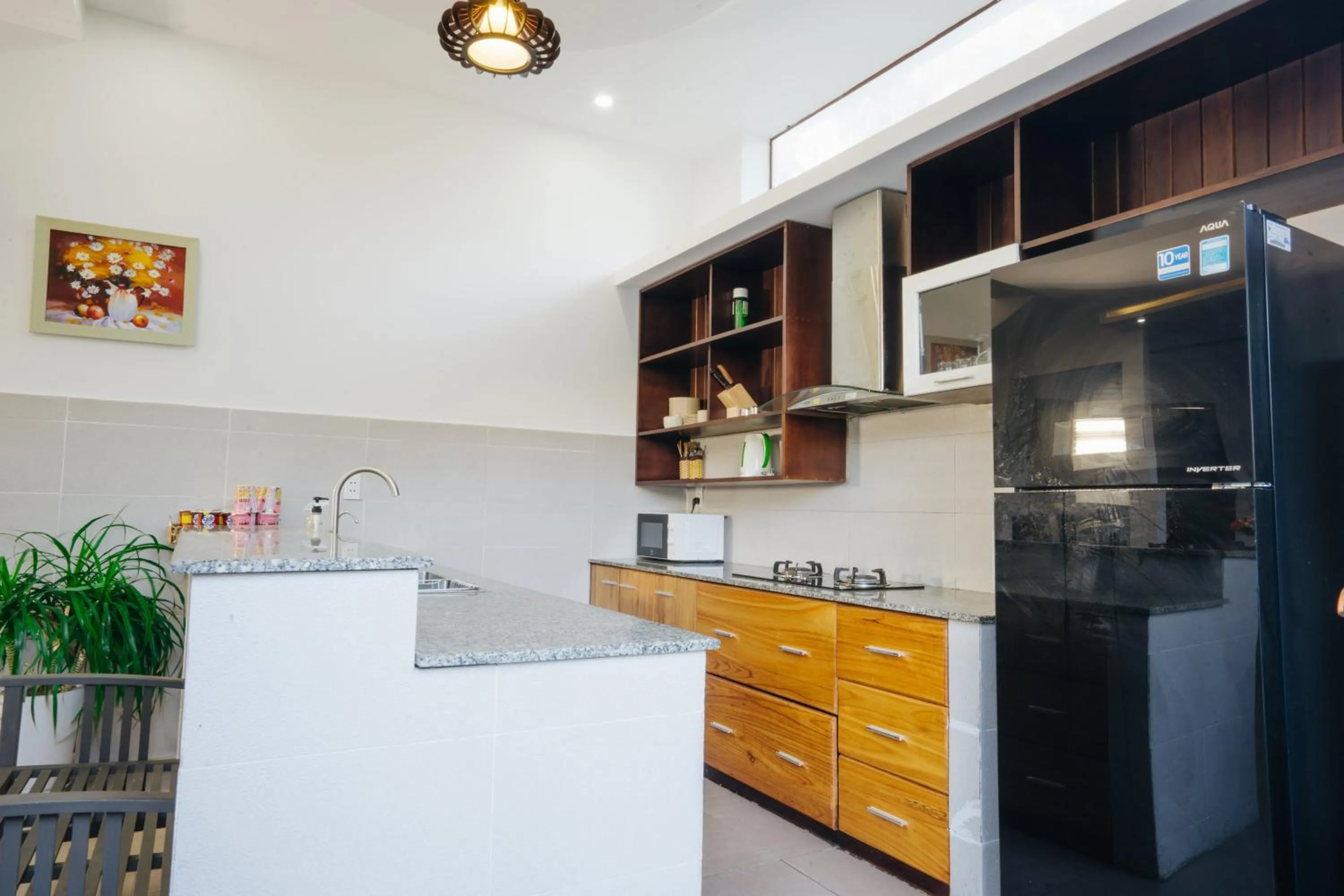 Kitchen or kitchenette in Hoi An Lotus Aroma Villa