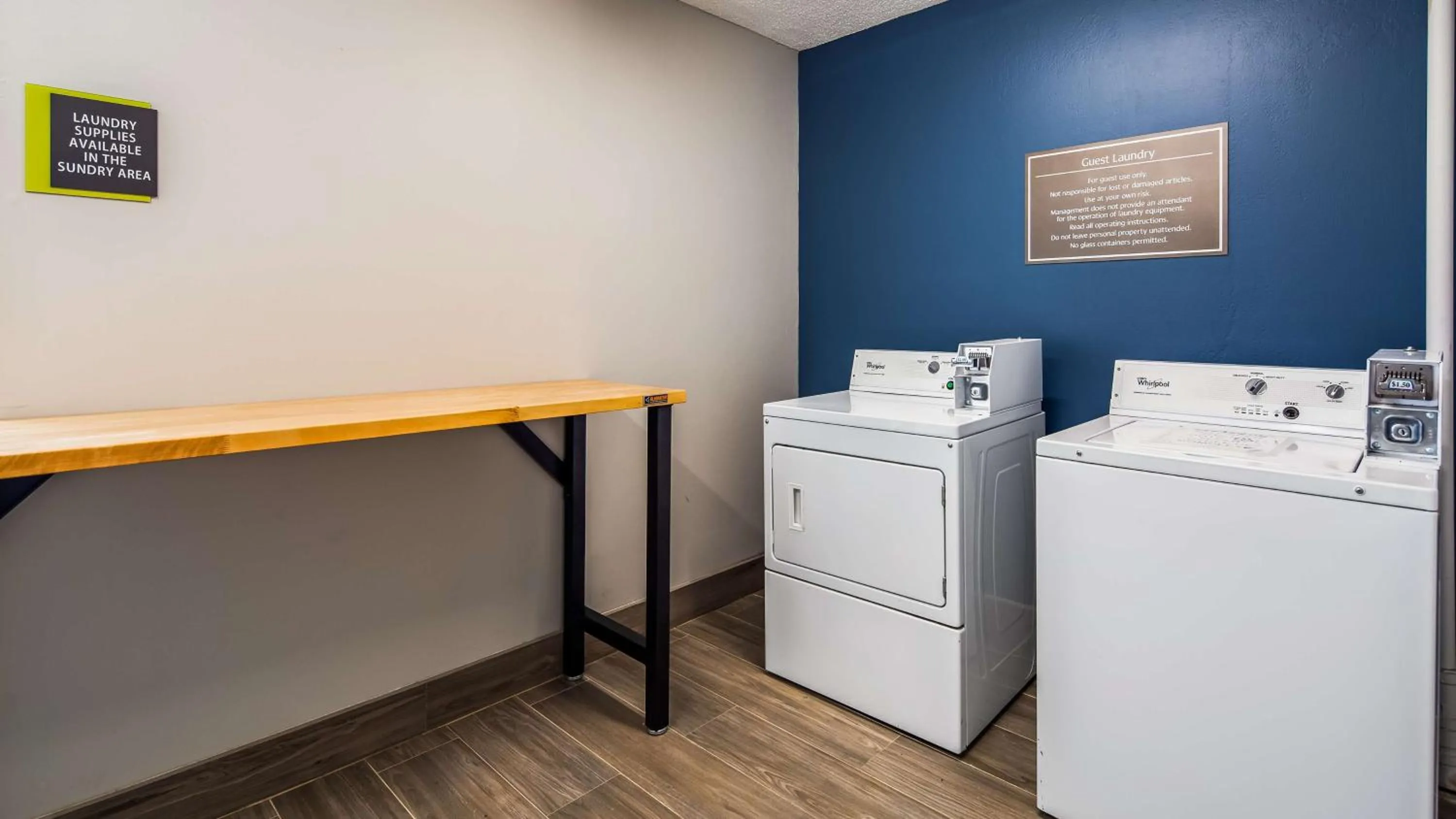 laundry in Best Western Rock Hill