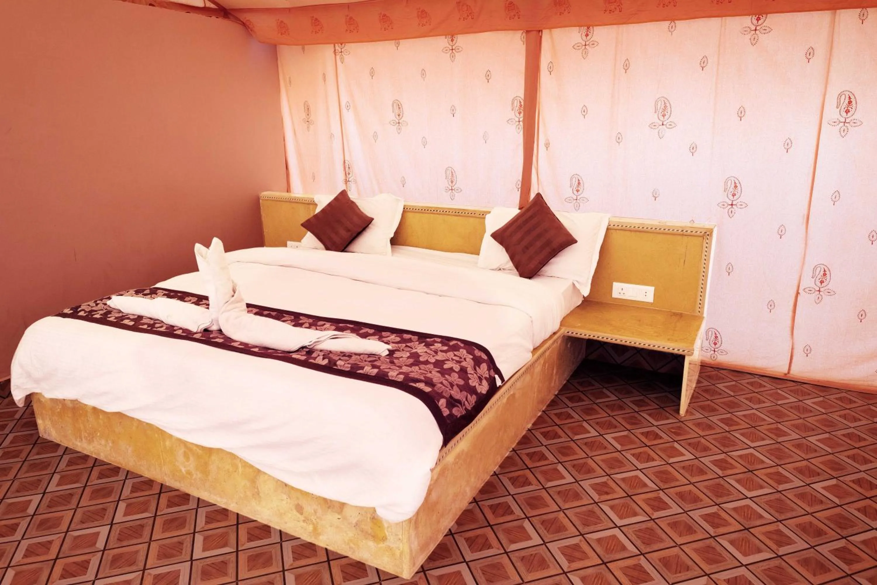 Bed in Sultan Resort