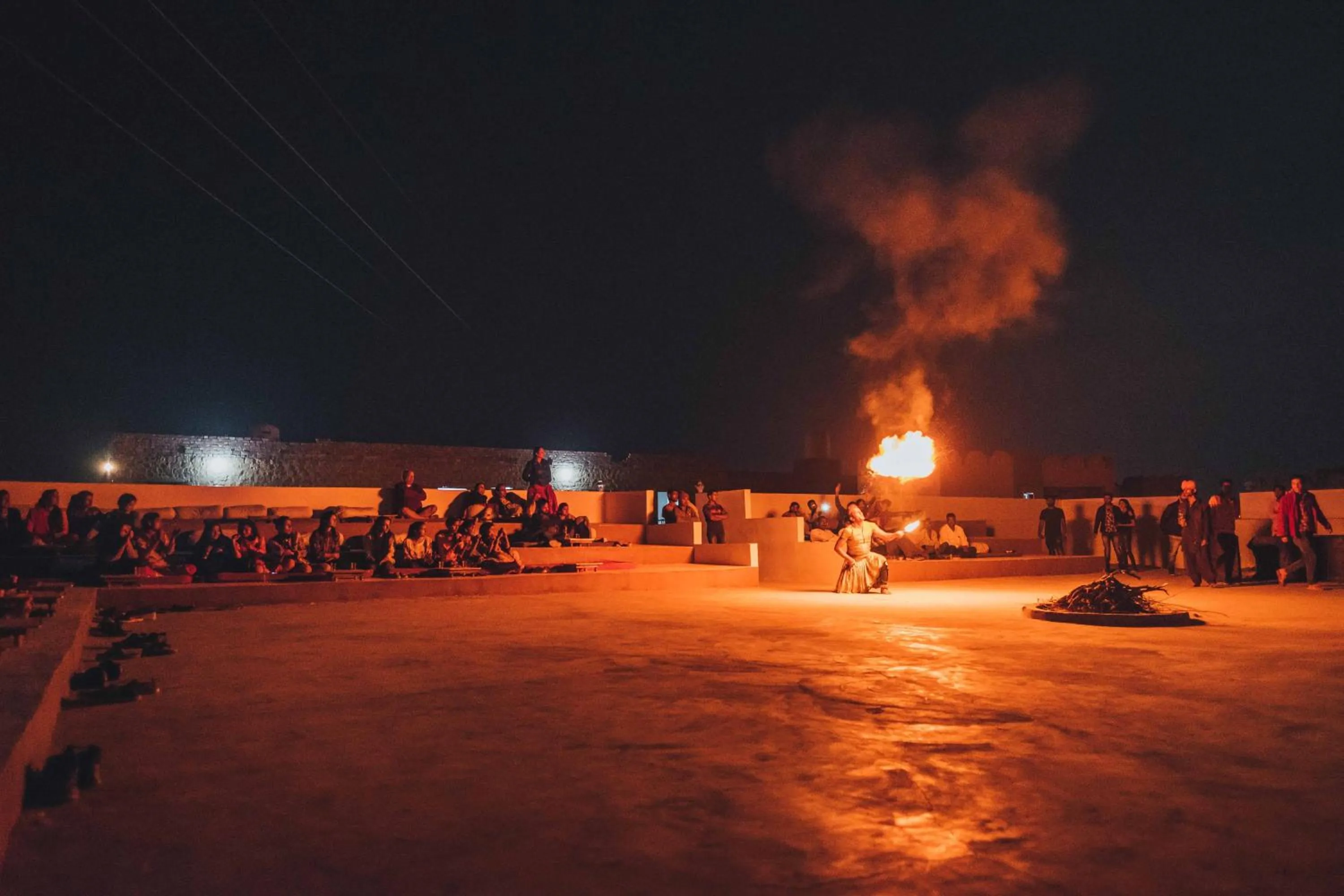 Evening entertainment in Sultan Resort