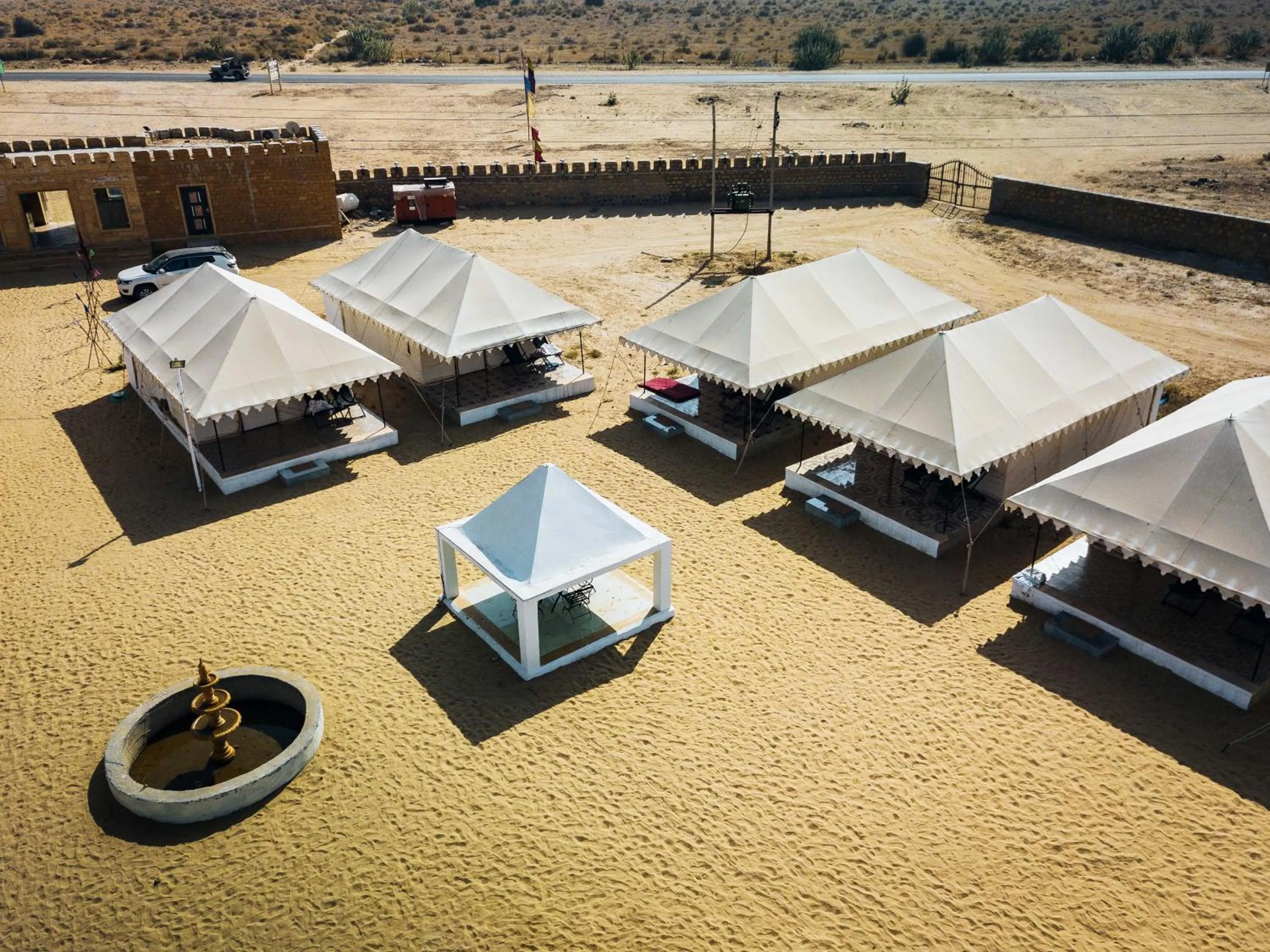 Bird's eye view in Sultan Resort