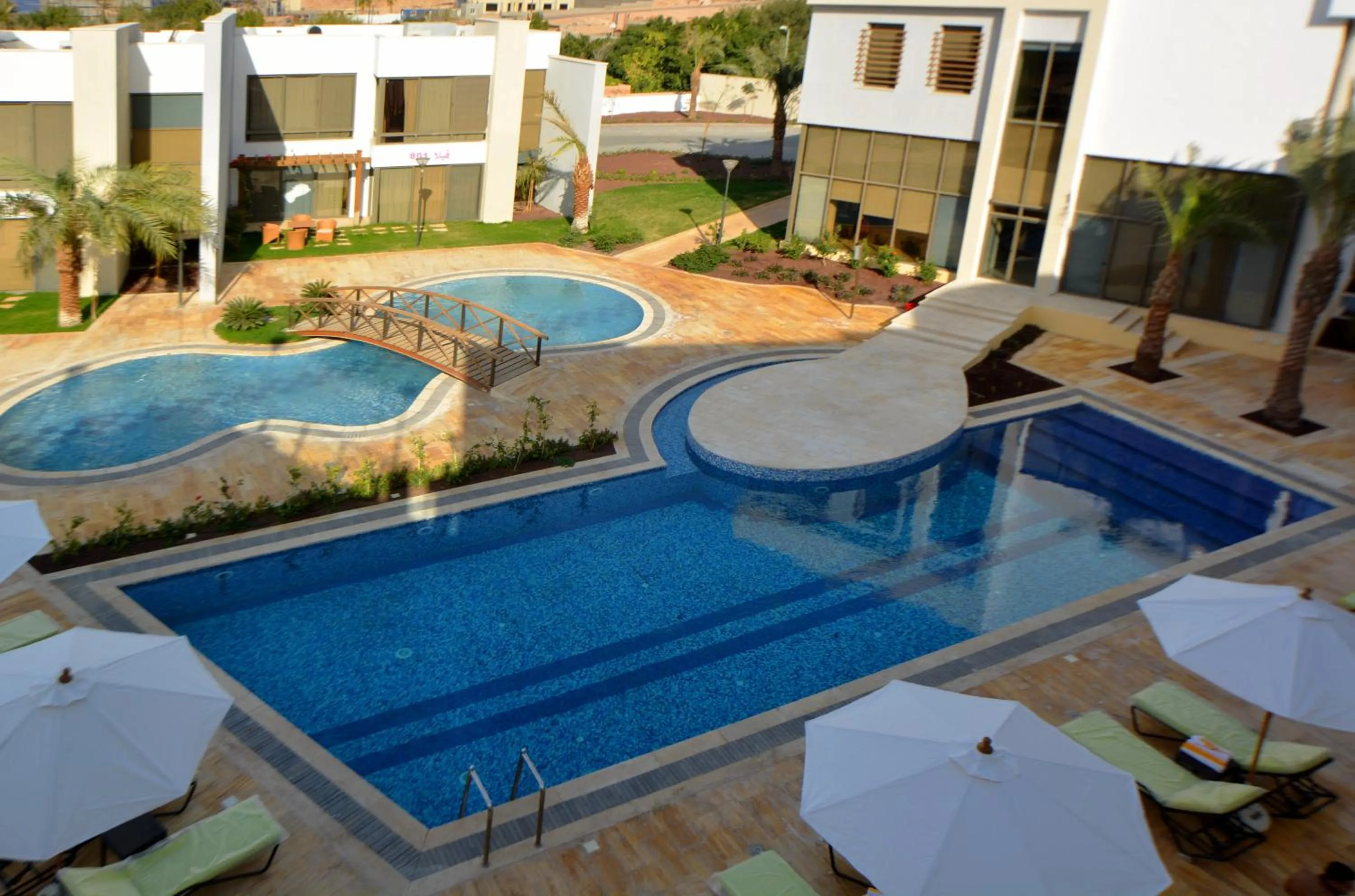Swimming pool in Public Security Hotel & Chalets