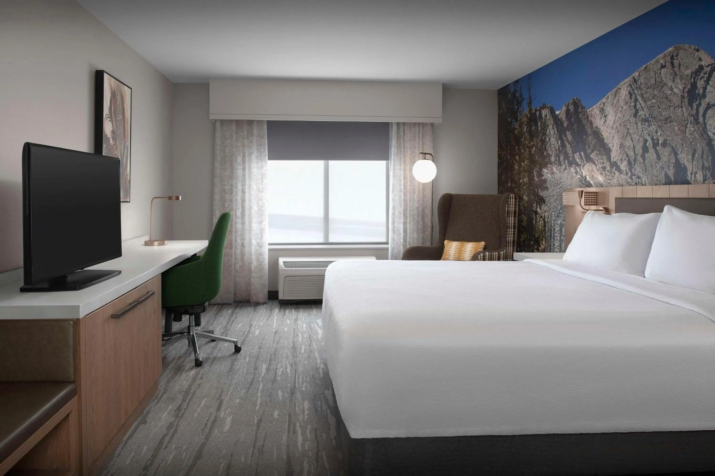 Bed in Hilton Garden Inn Casper