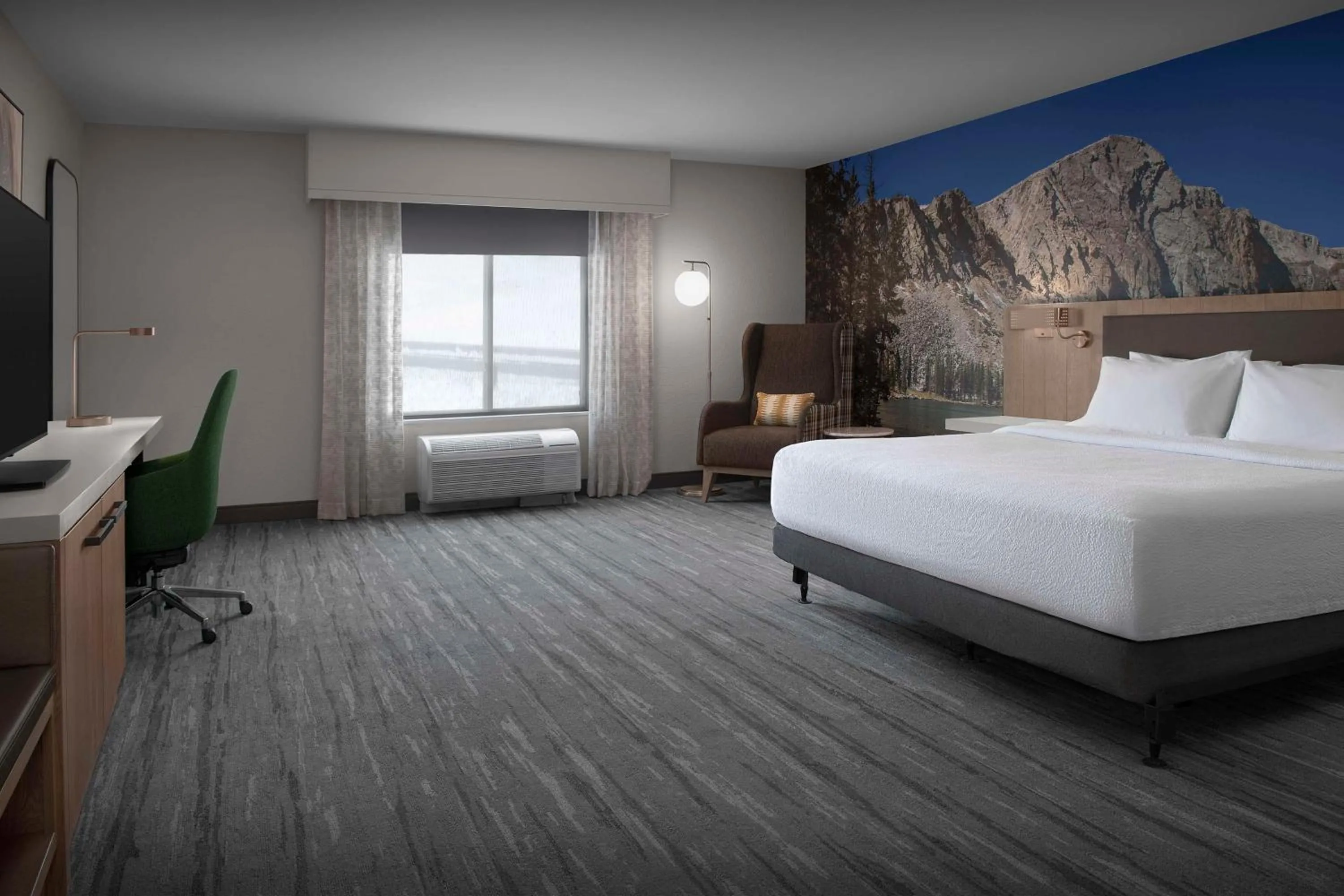 Bed in Hilton Garden Inn Casper