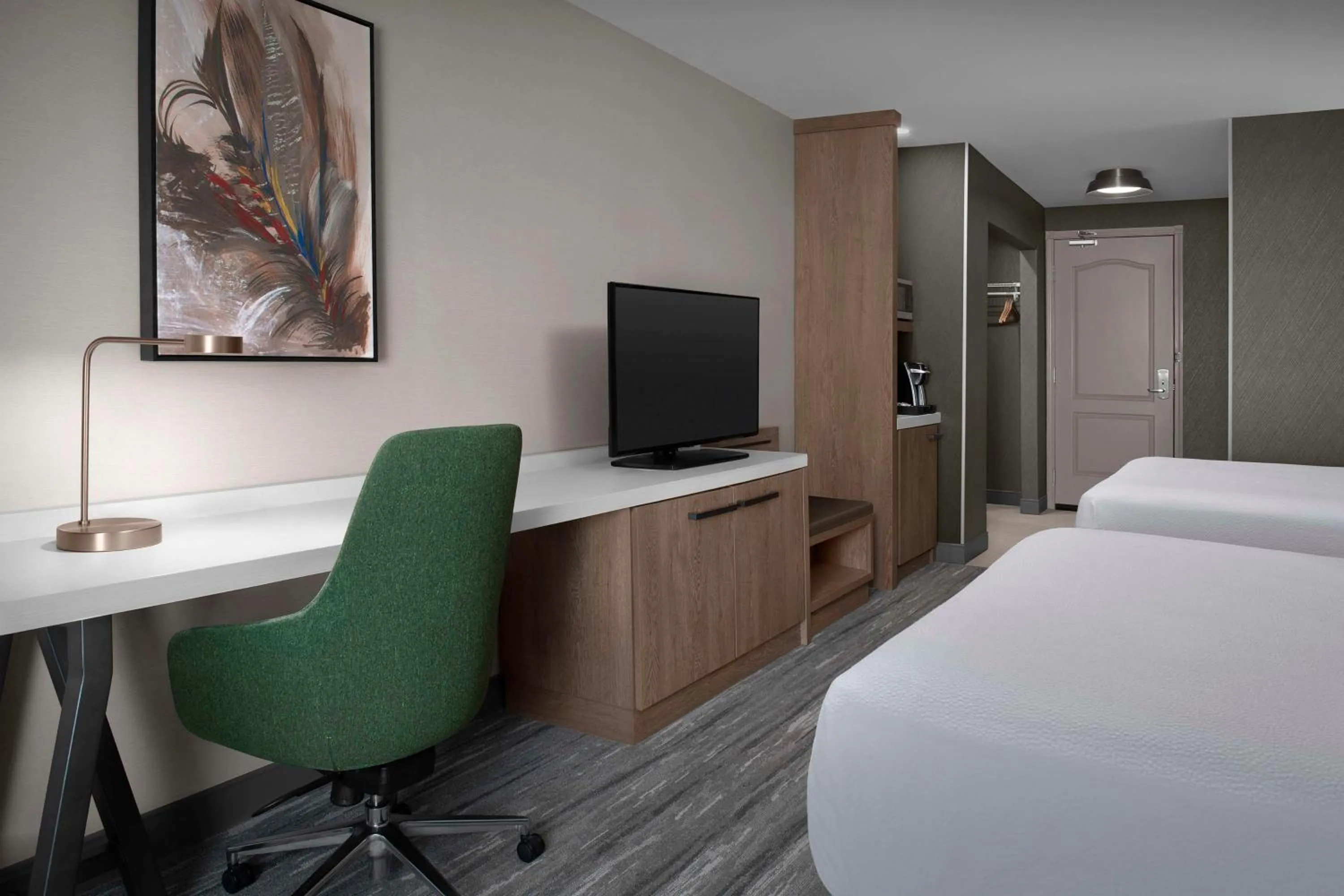 Bed in Hilton Garden Inn Casper