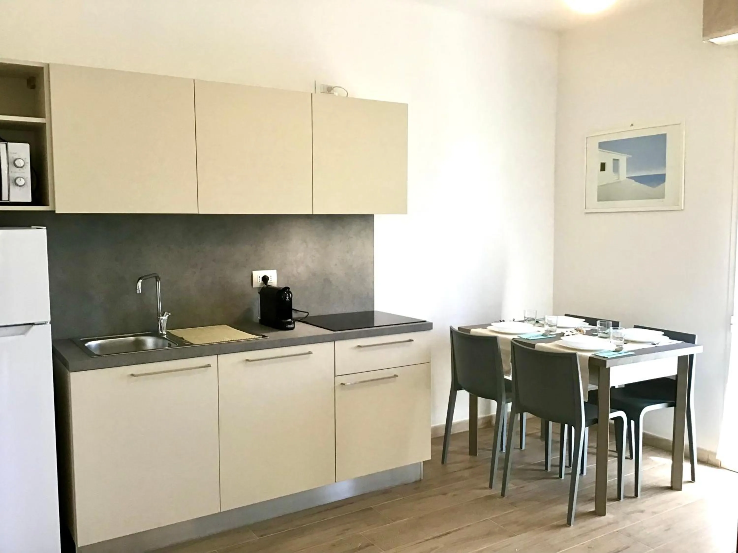 Seating area in La Coccinella Residence