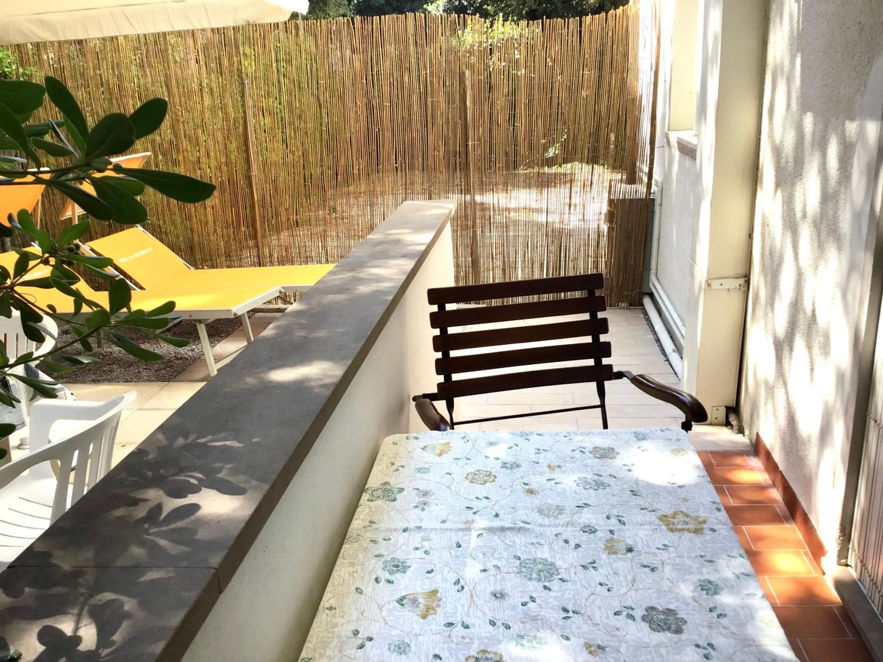 Garden view in La Coccinella Residence