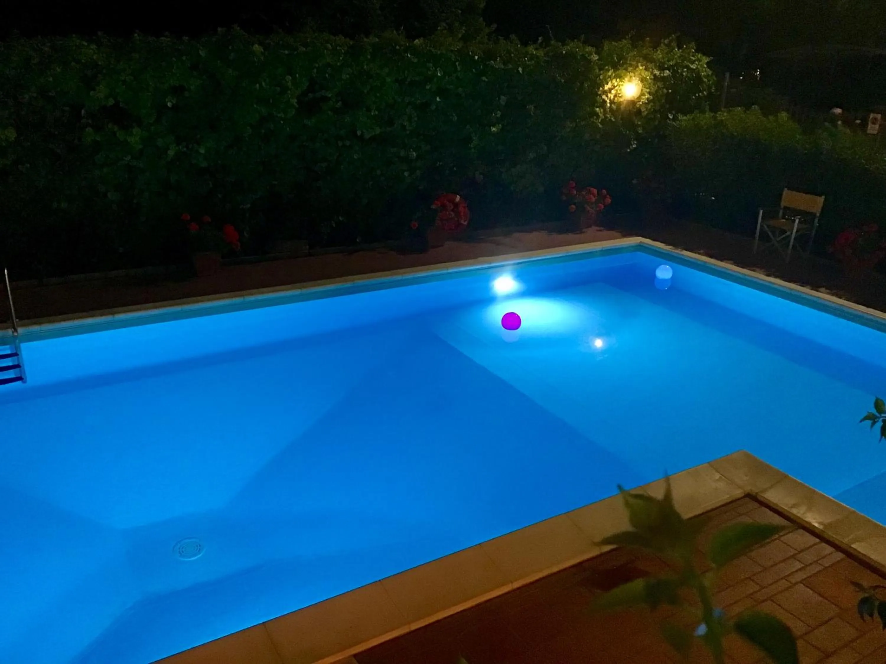 Pool view in La Coccinella Residence