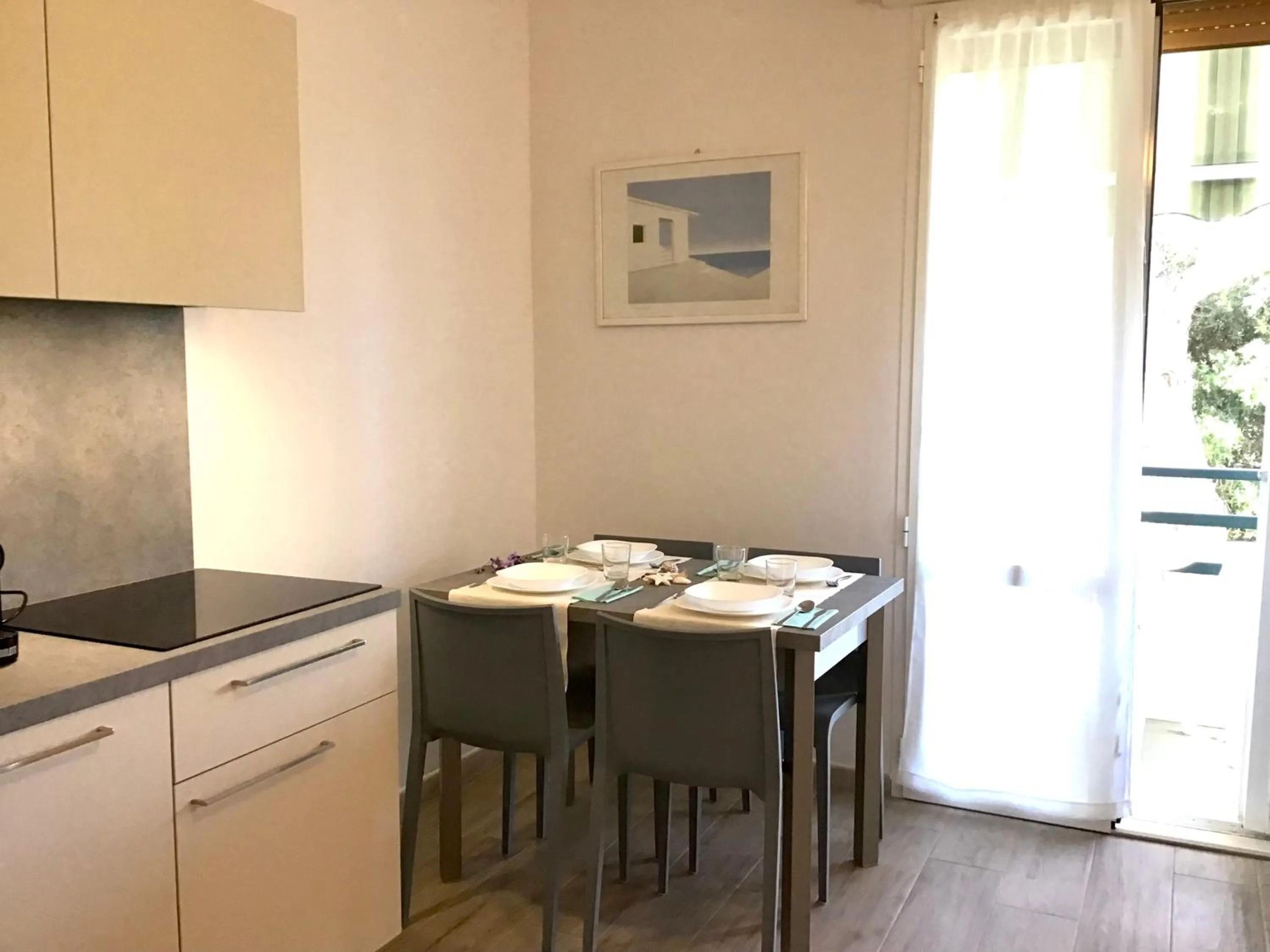 Dining area in La Coccinella Residence