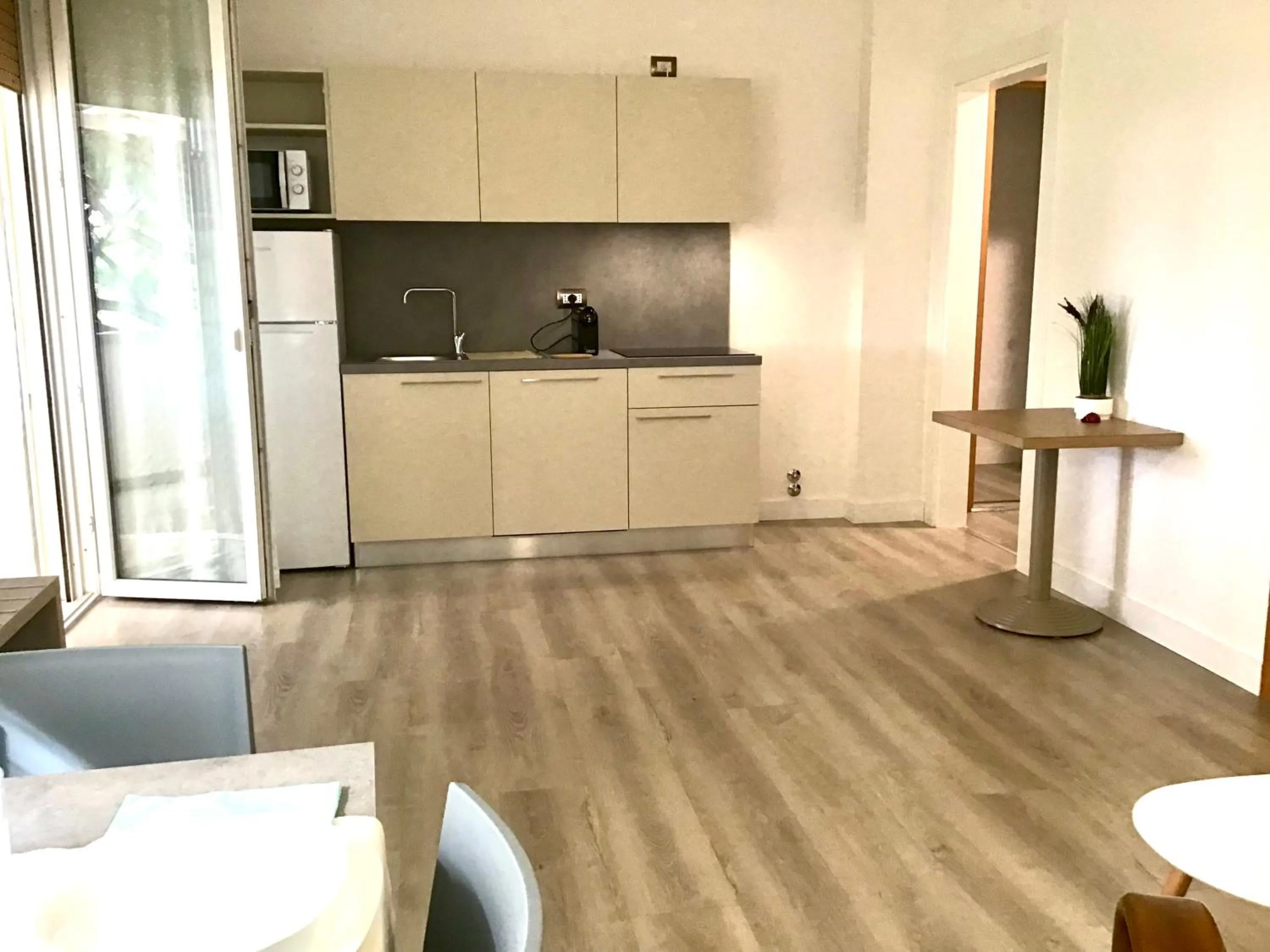 Seating area in La Coccinella Residence