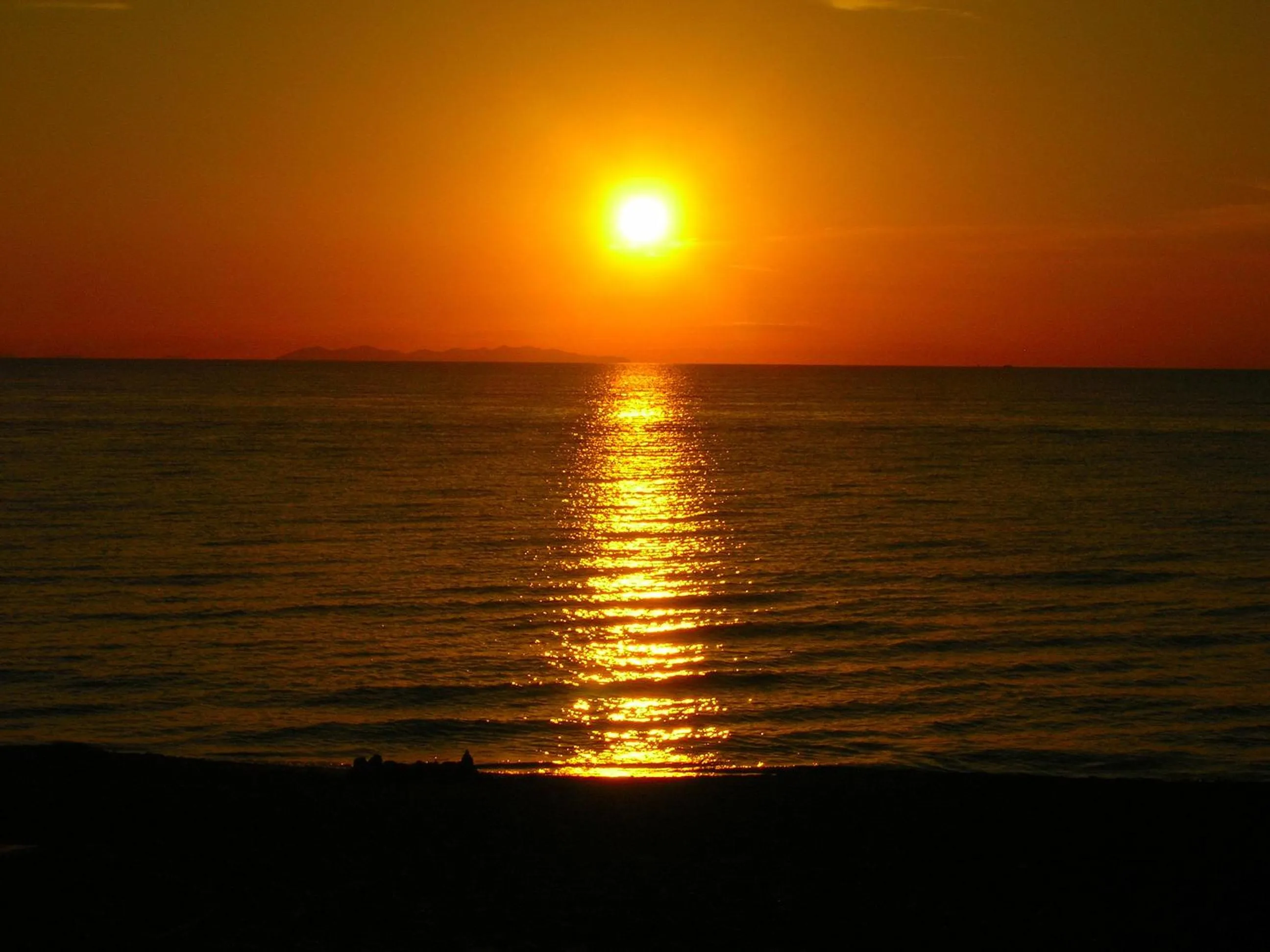 Beach in La Coccinella Residence