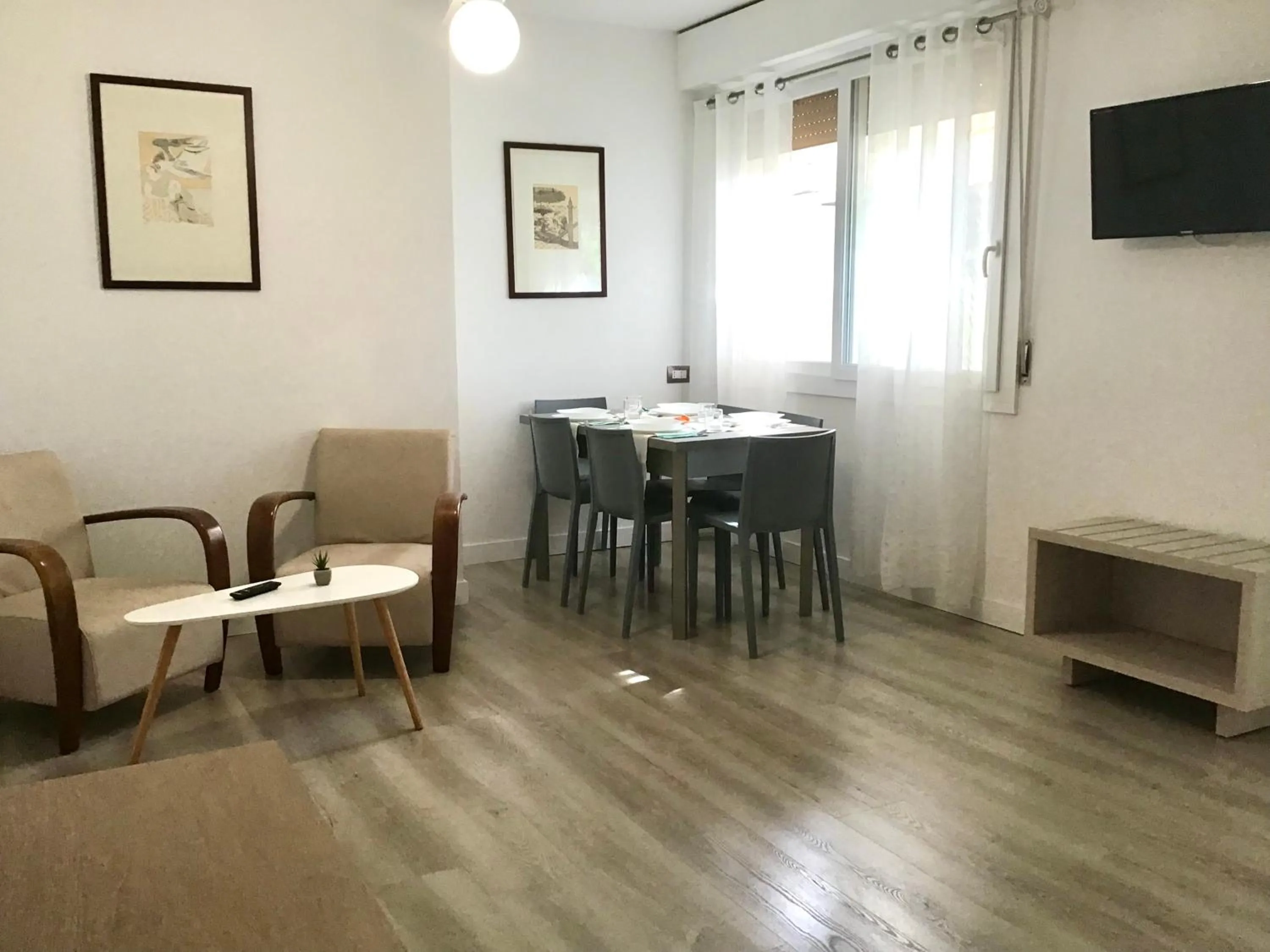 Seating area in La Coccinella Residence