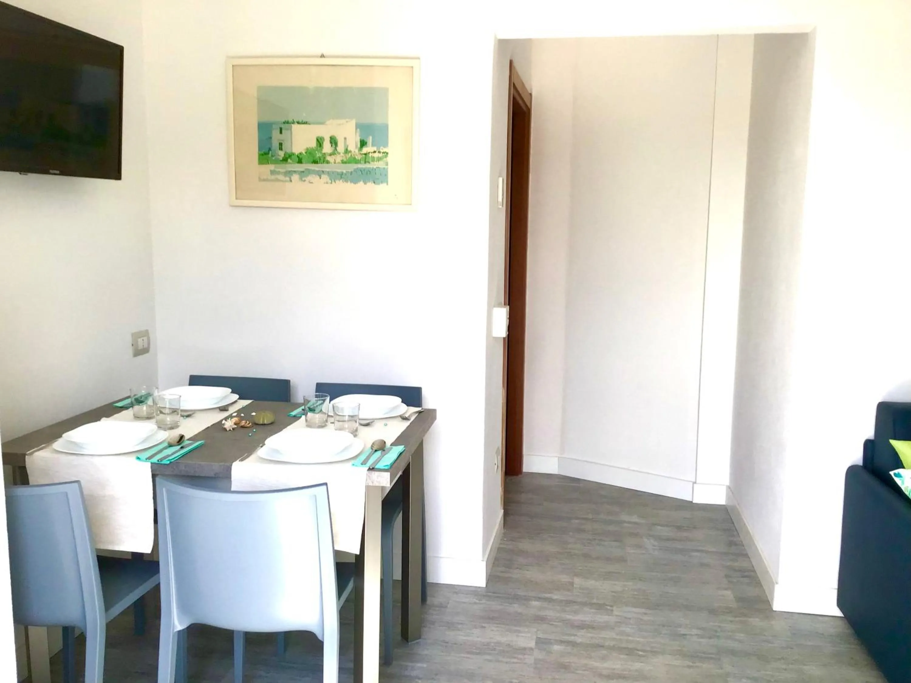 Dining area in La Coccinella Residence