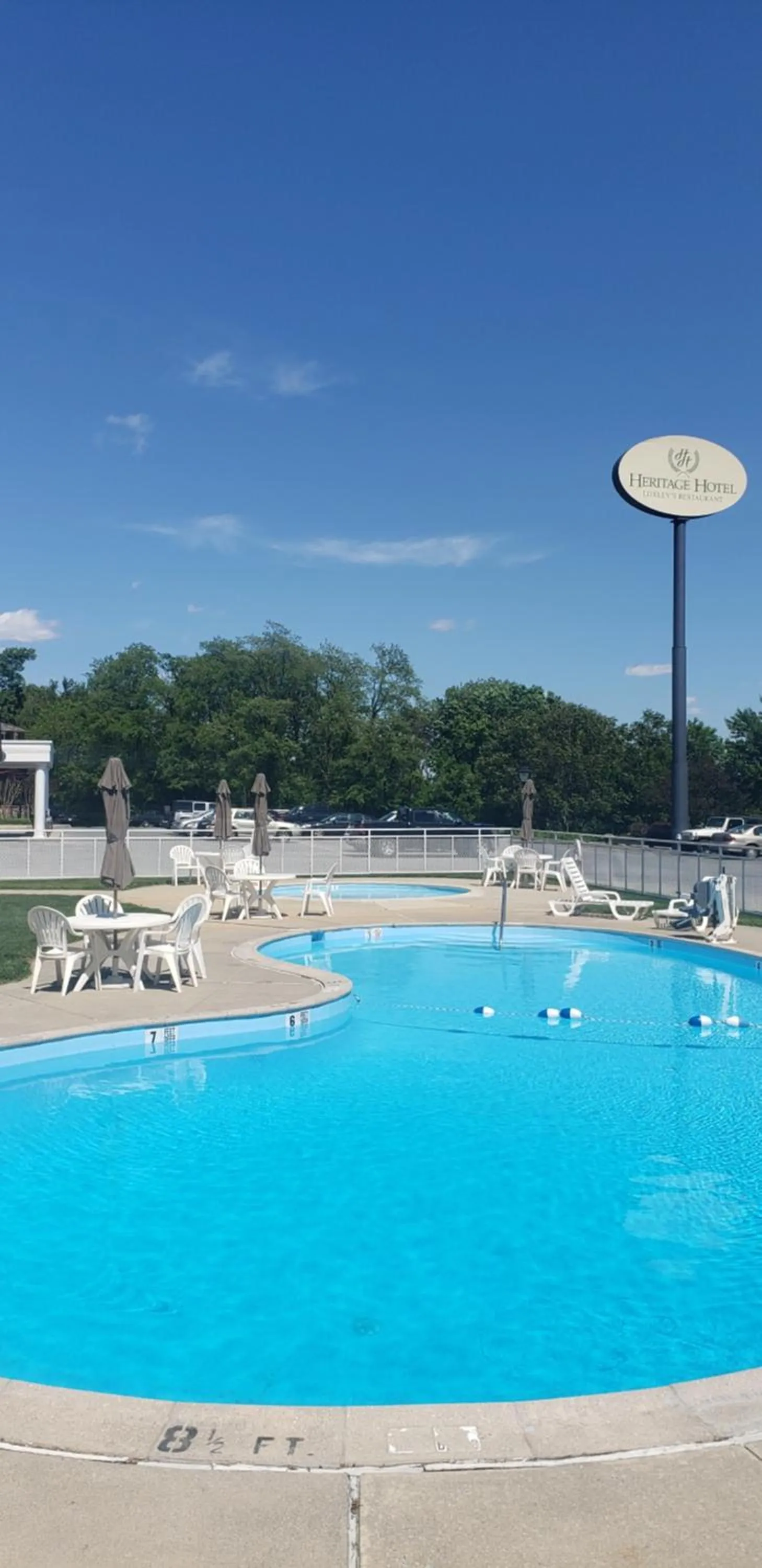 Swimming pool in Heritage Hotel Lancaster