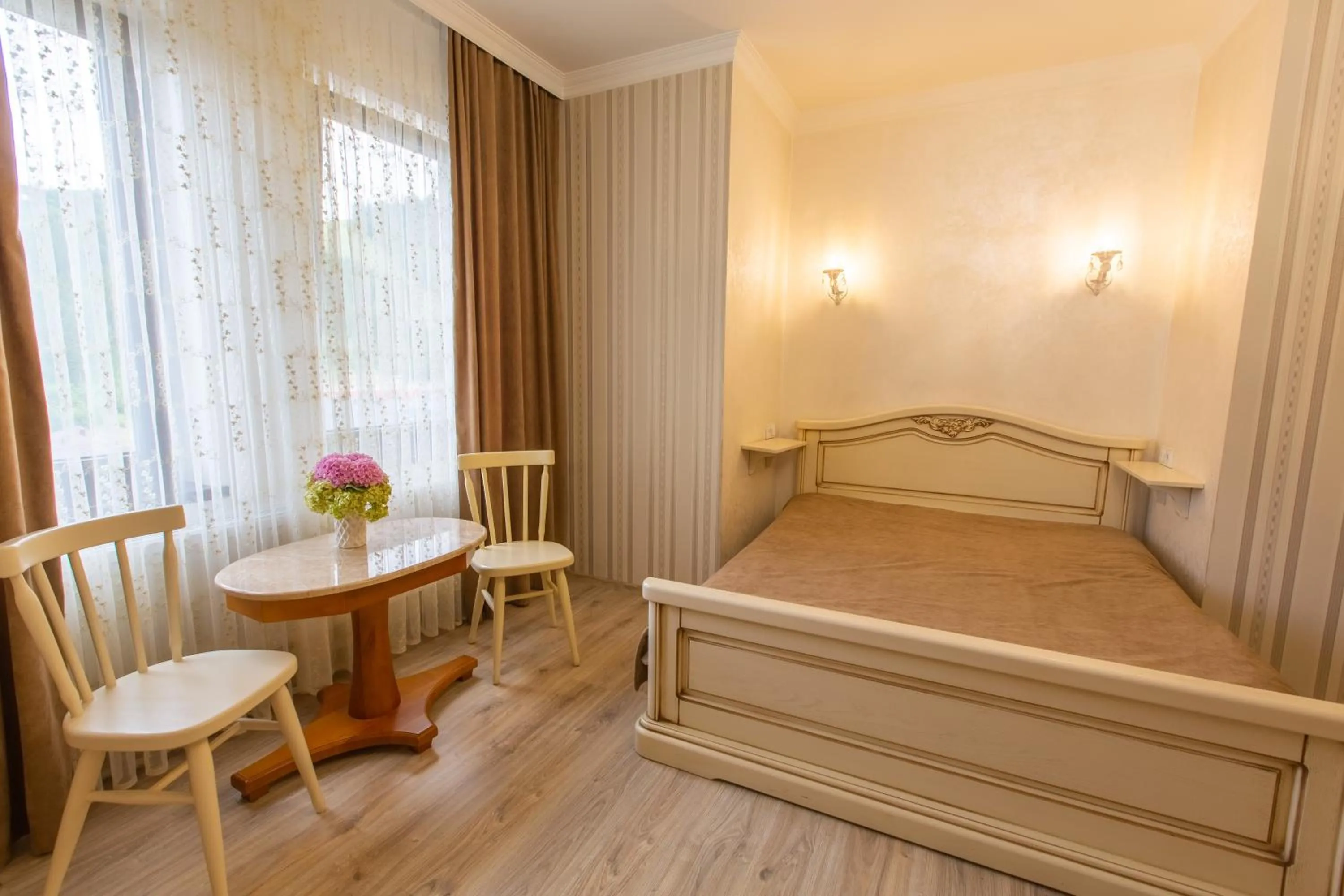 Bed in Mardan Palace SPA Resort