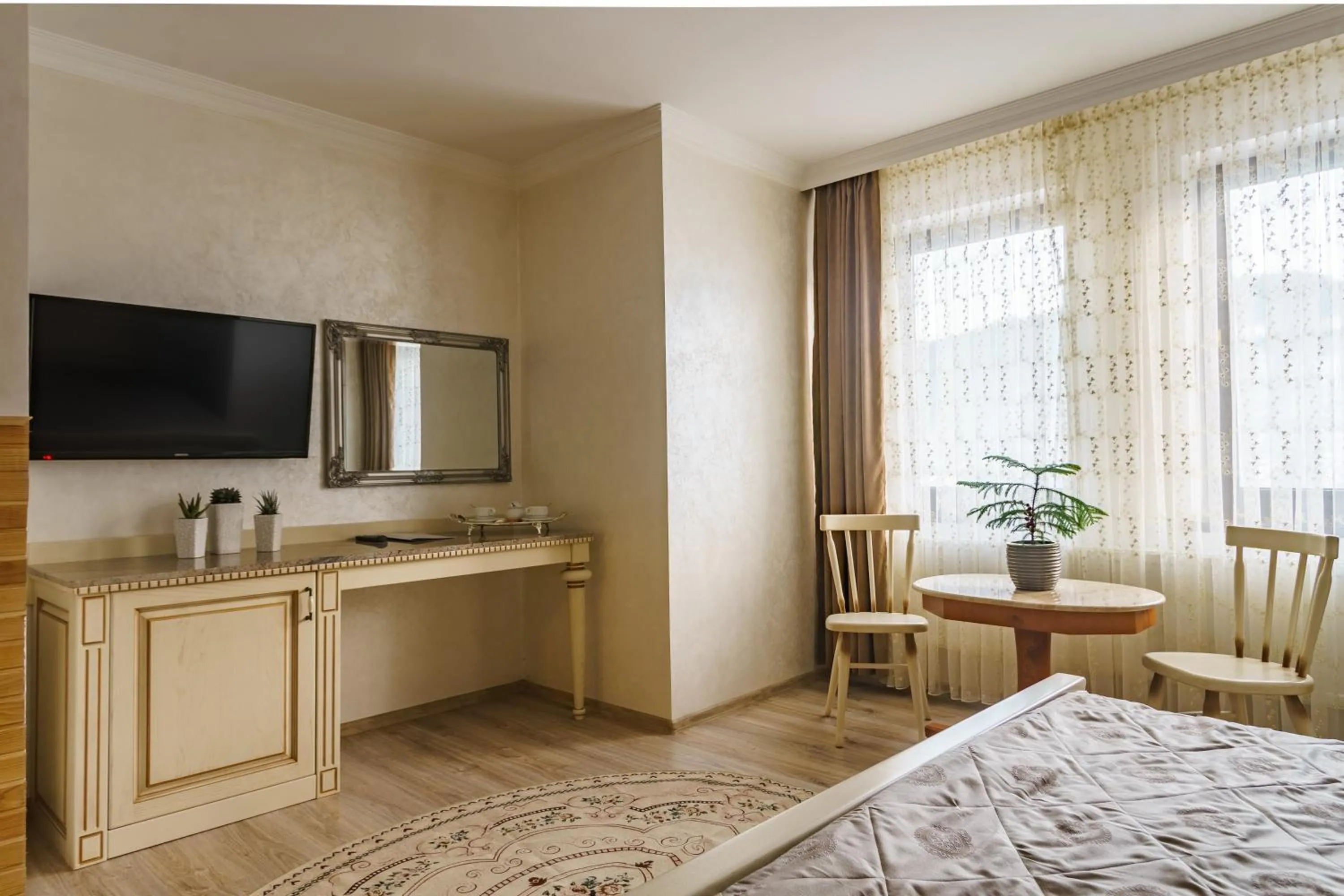 Bed in Mardan Palace SPA Resort