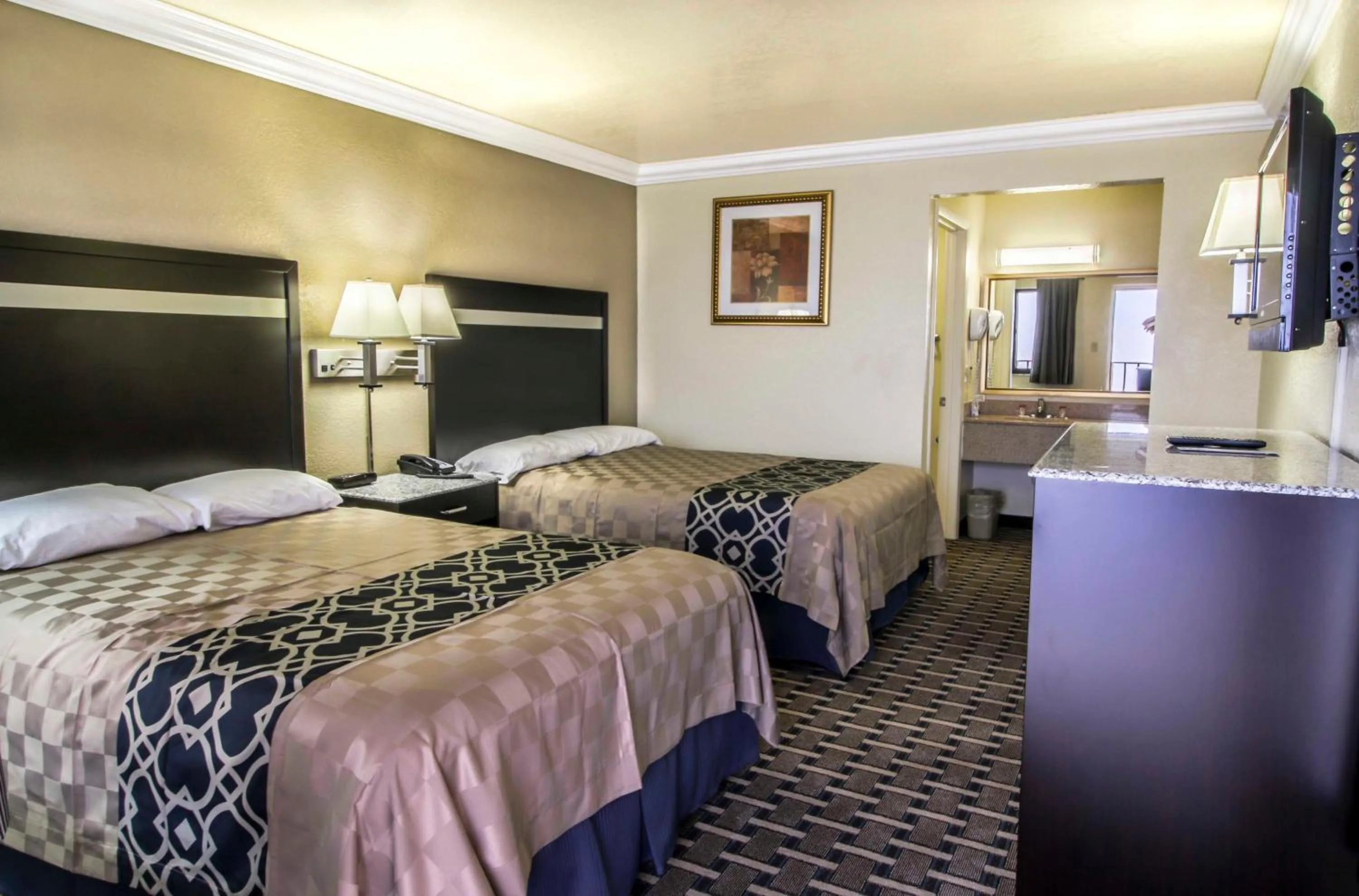 Bed in Inn of America