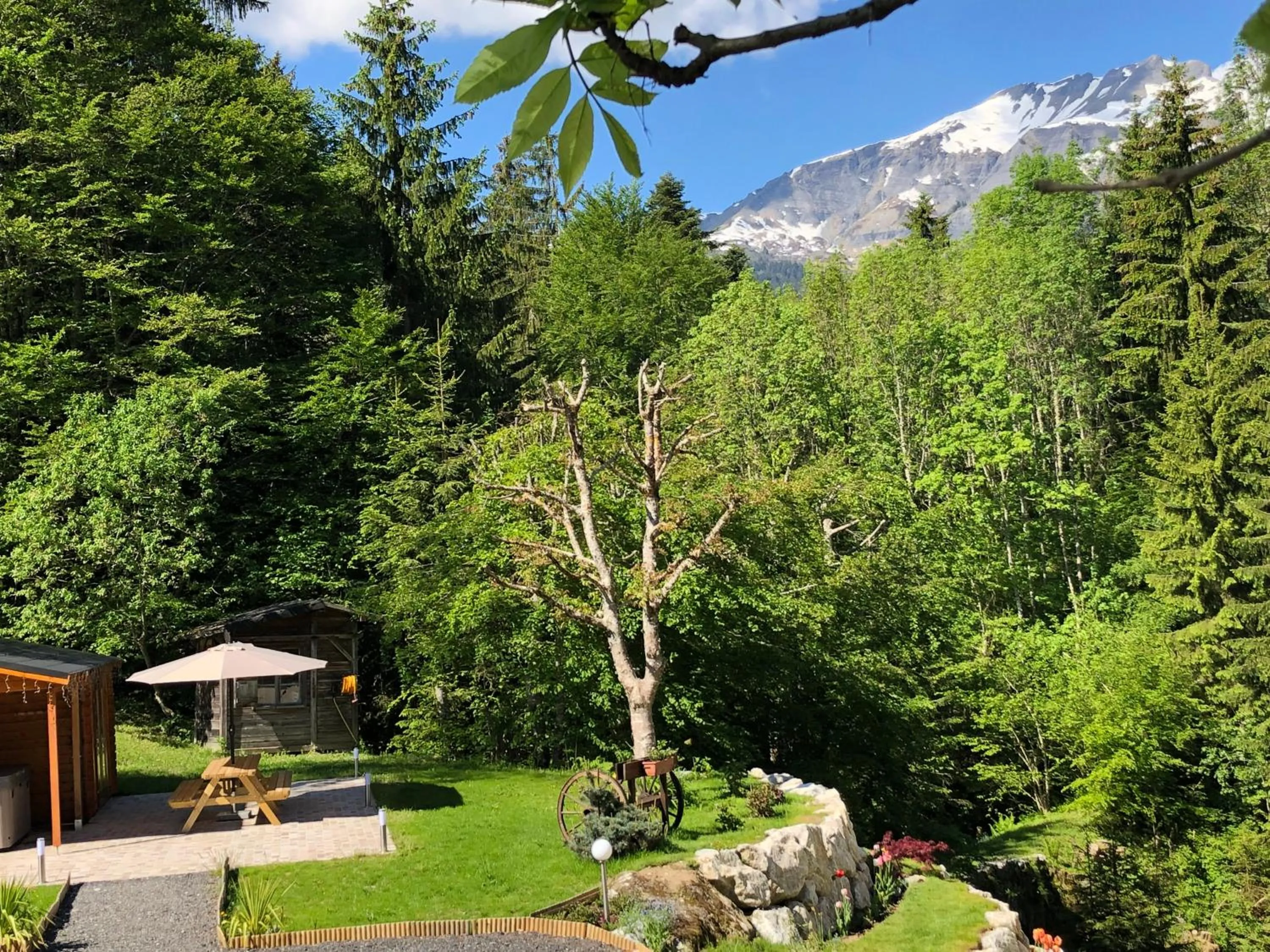 Patio in Le Moulin des Olirics