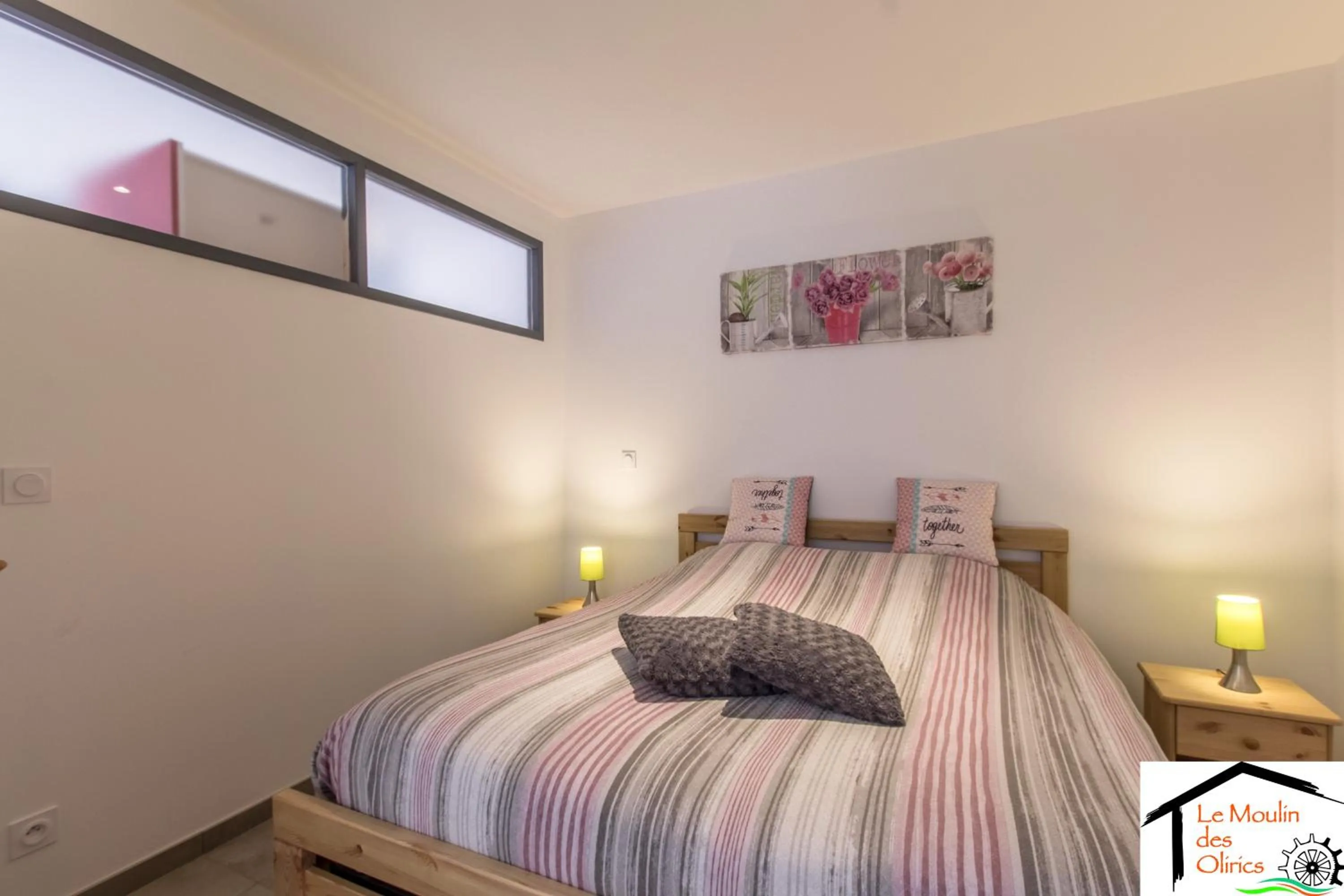 Photo of the whole room, Bed in Le Moulin des Olirics