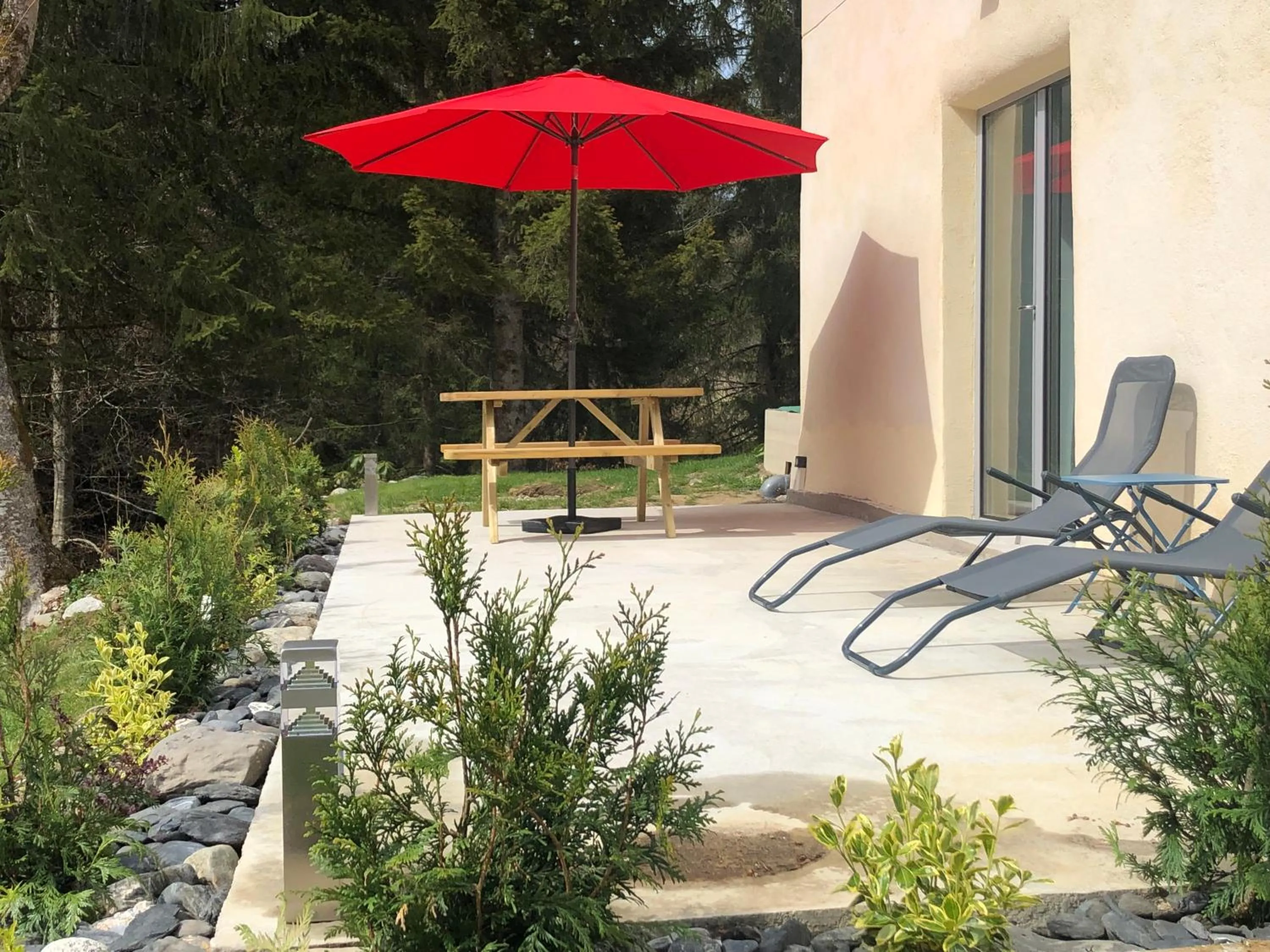 Patio in Le Moulin des Olirics