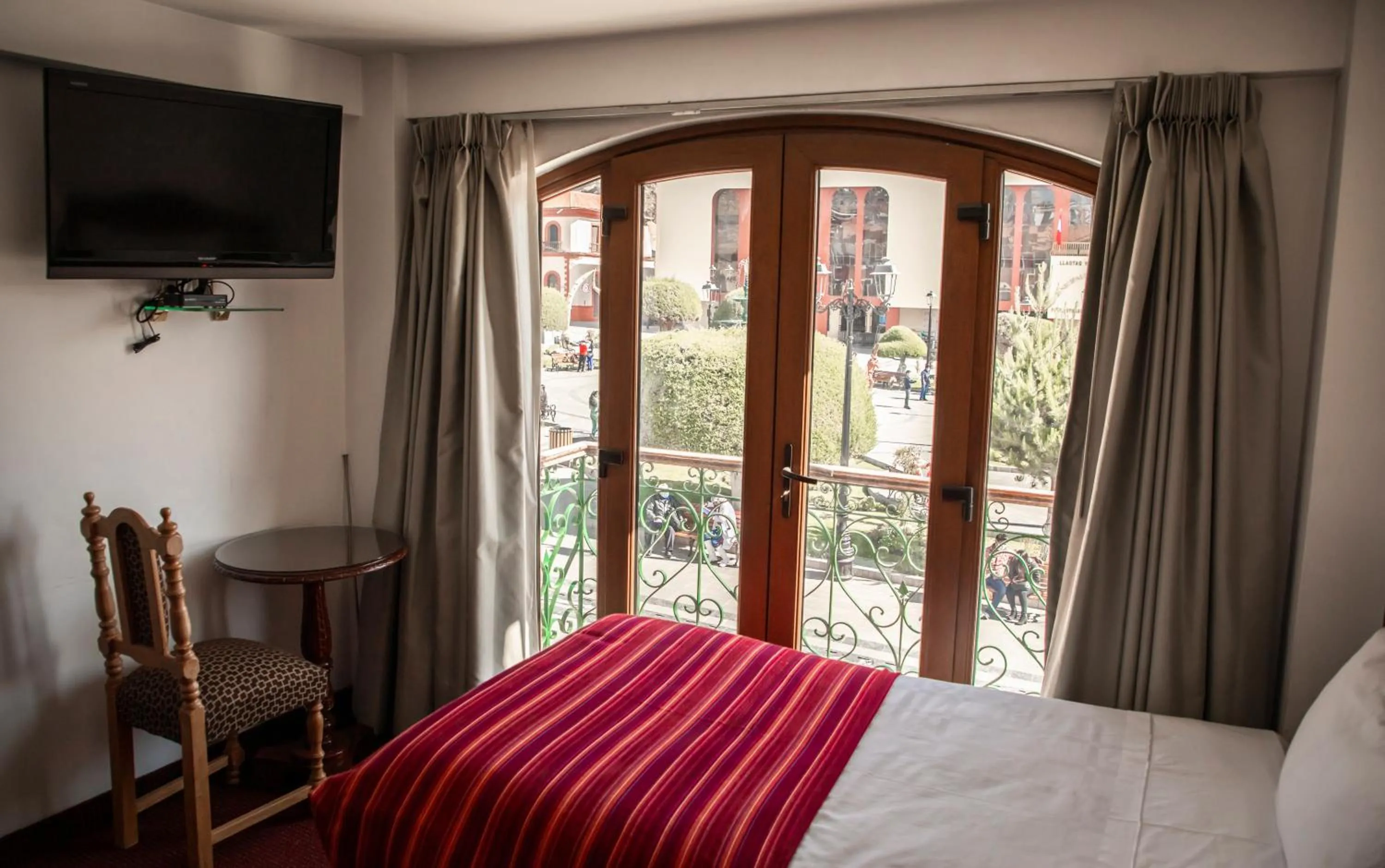 Bedroom, Bed in Hotel Hacienda Plaza de Armas