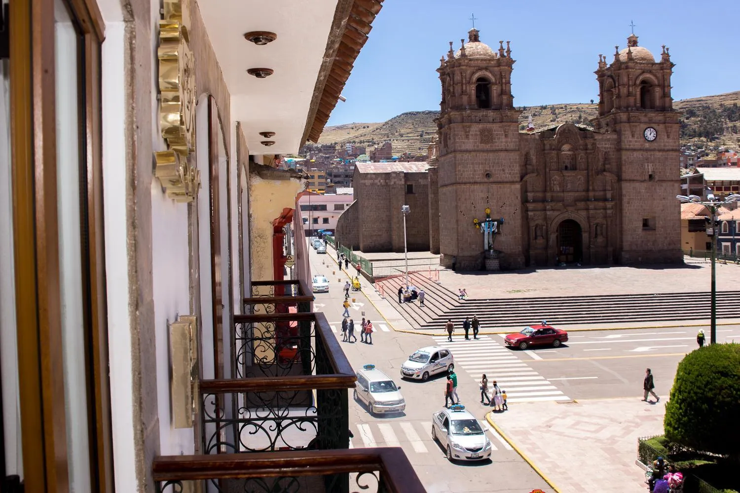 View (from property/room) in Hotel Hacienda Plaza de Armas
