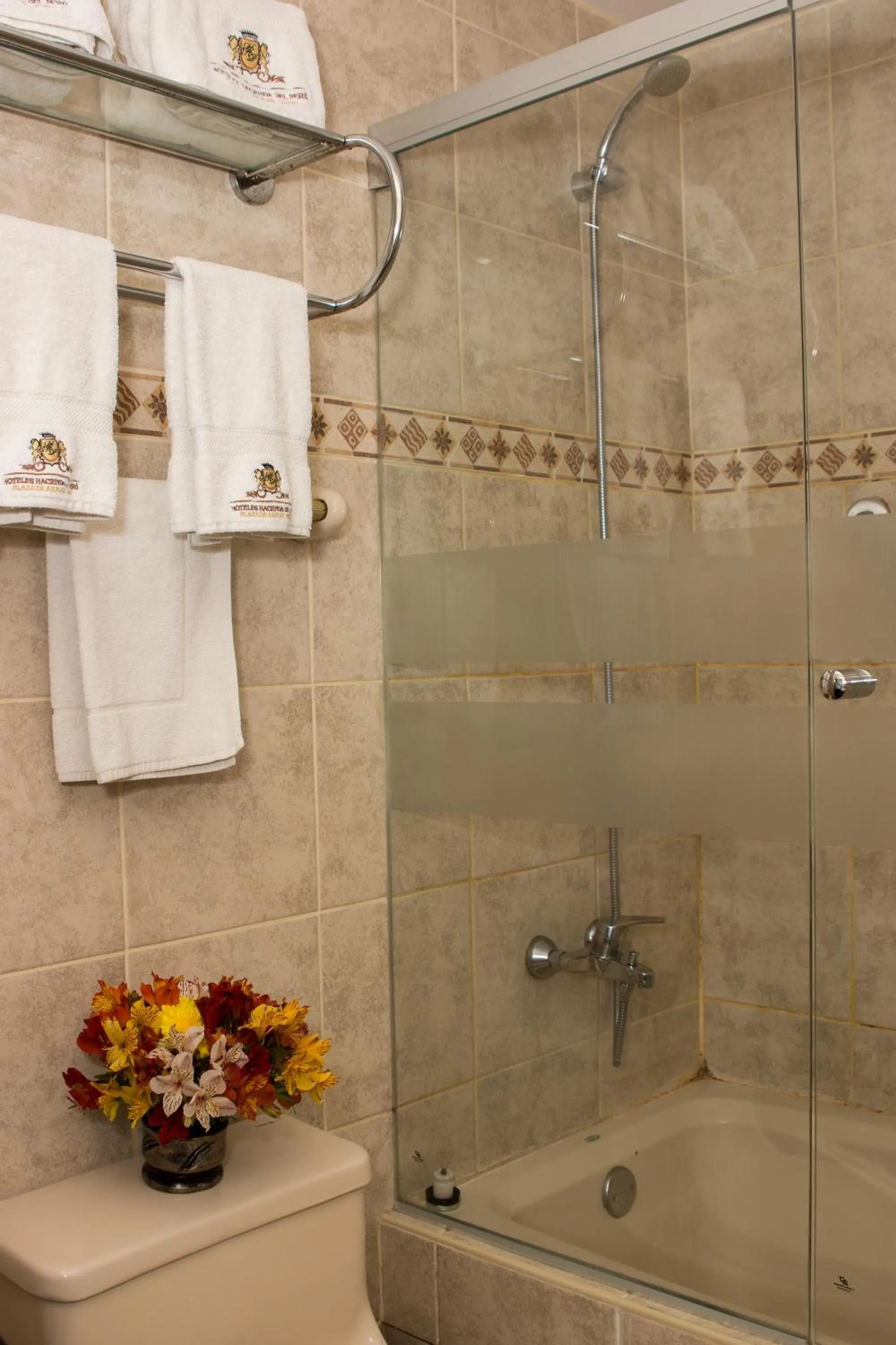 Bathroom in Hotel Hacienda Plaza de Armas