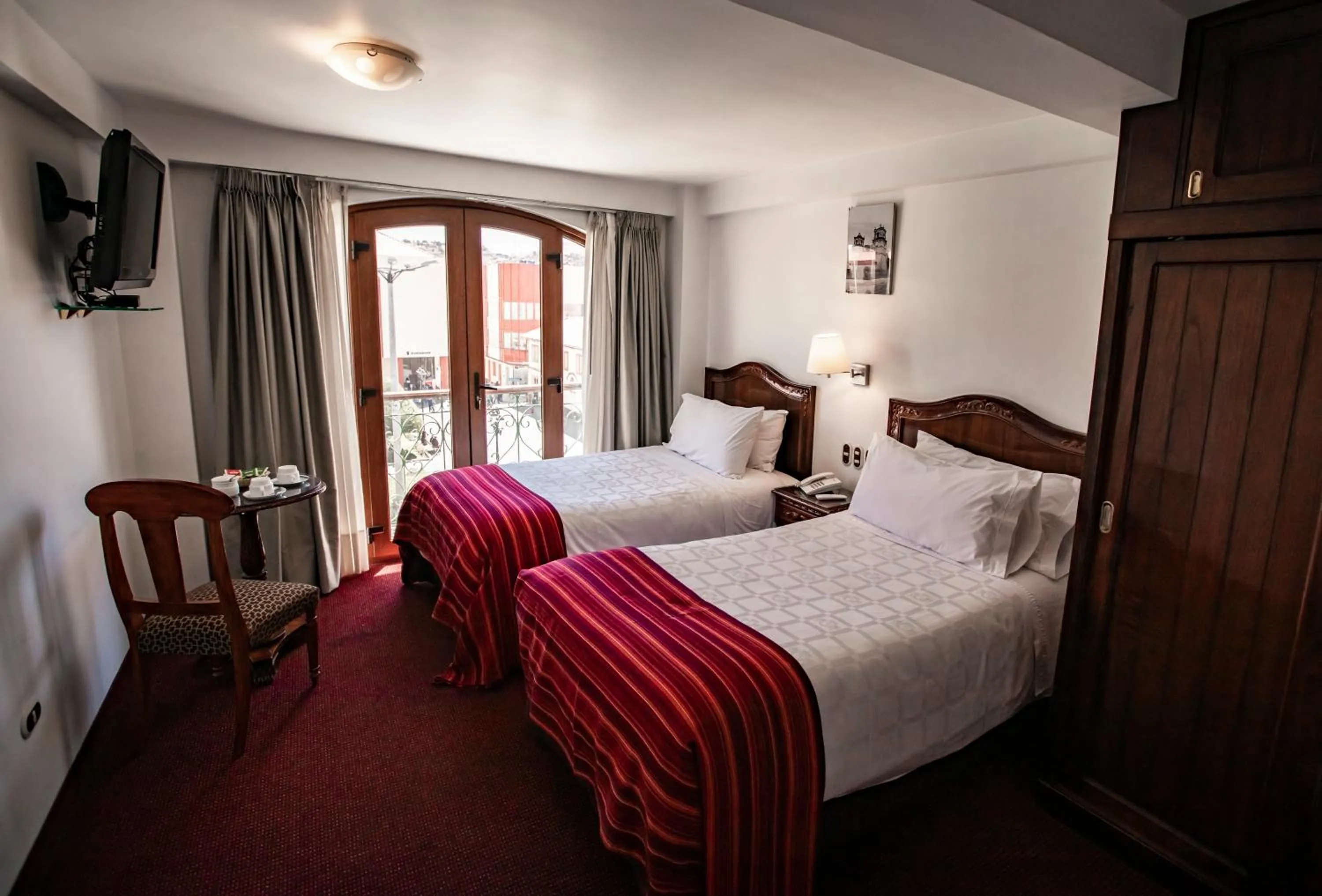 Bedroom, Bed in Hotel Hacienda Plaza de Armas