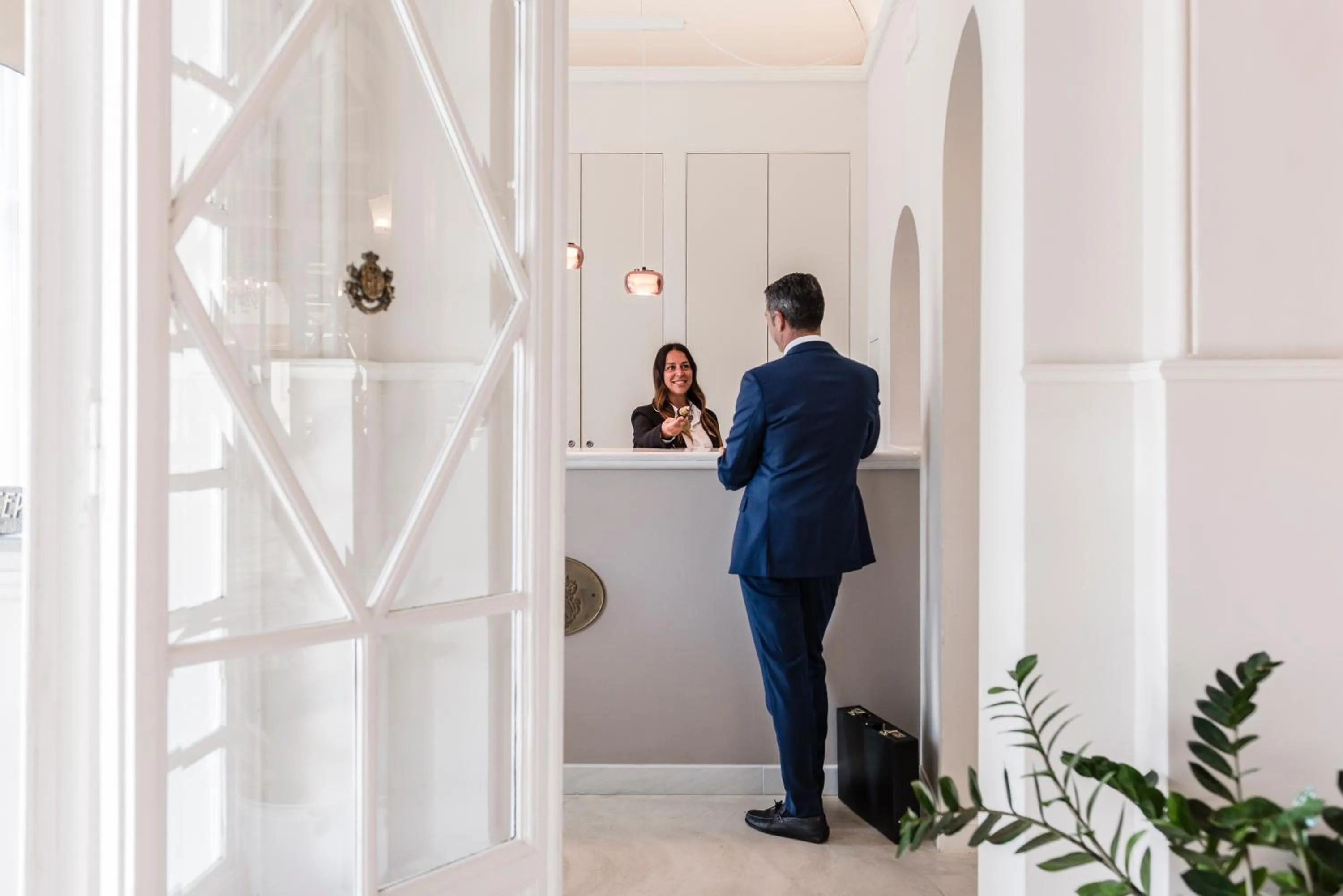 People in Hotel London