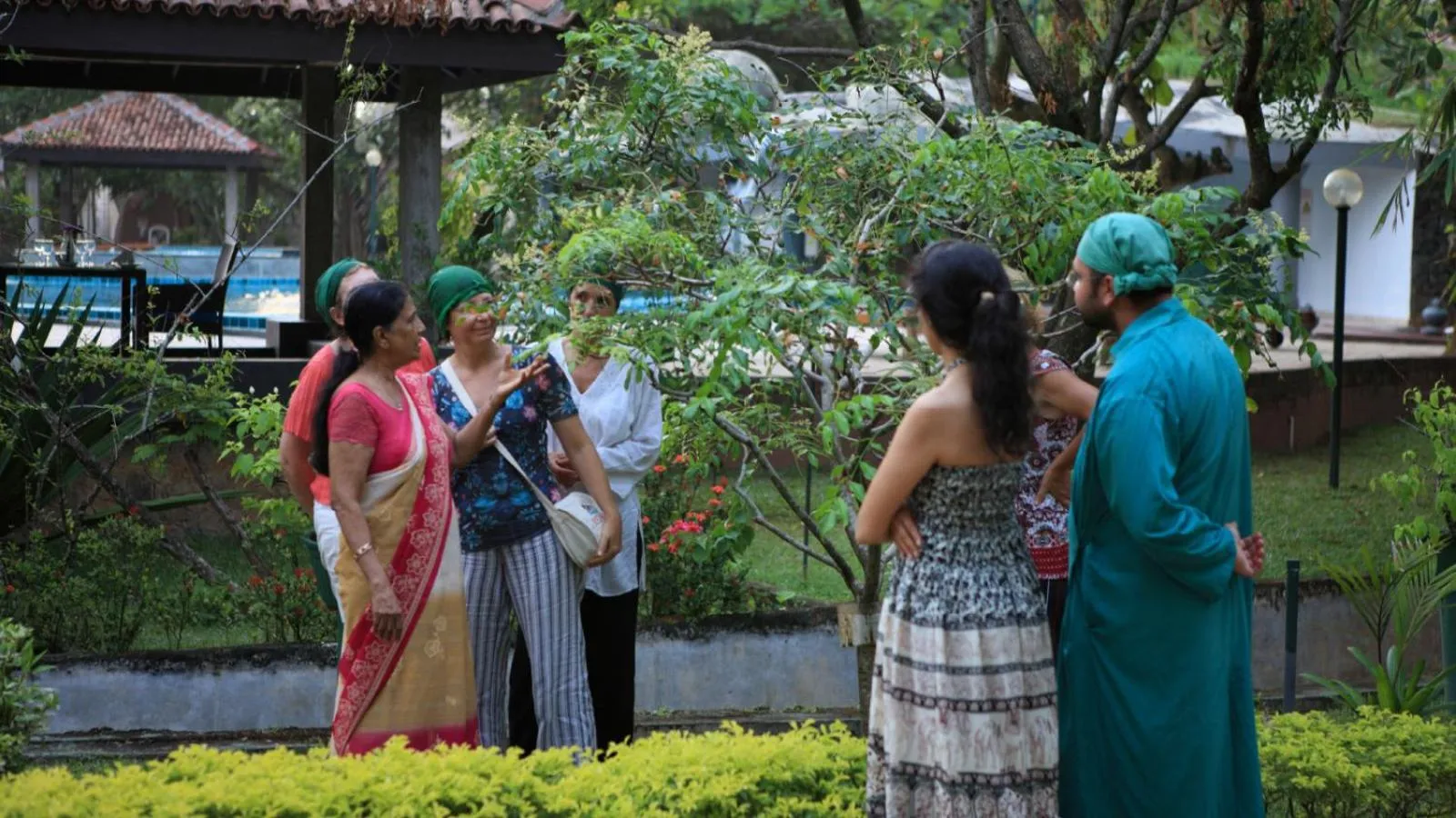 Garden in Siddhalepa Ayurveda Resort - All Meals, Ayurveda Treatment and Yoga