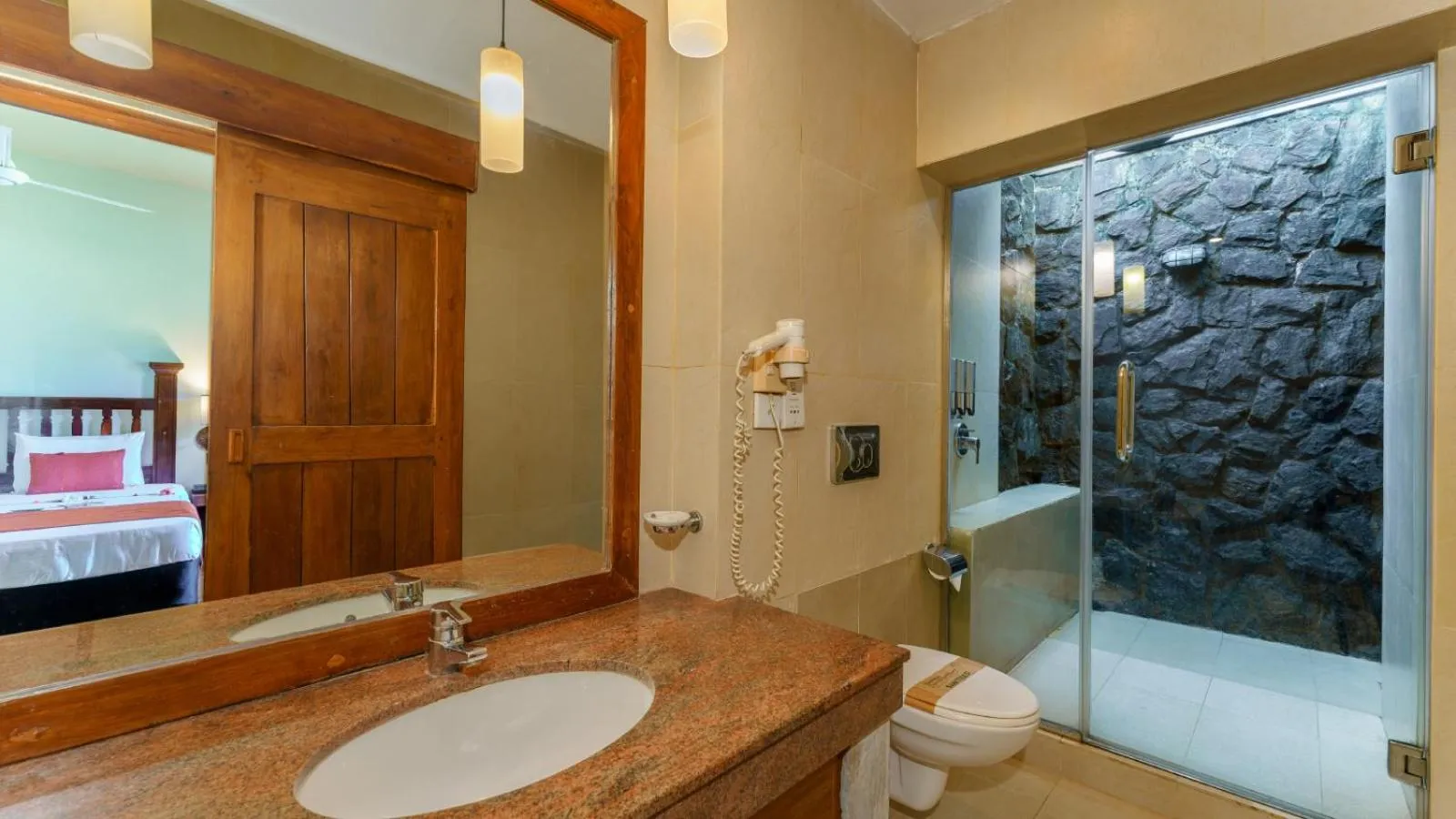 Shower in Siddhalepa Ayurveda Resort - All Meals, Ayurveda Treatment and Yoga