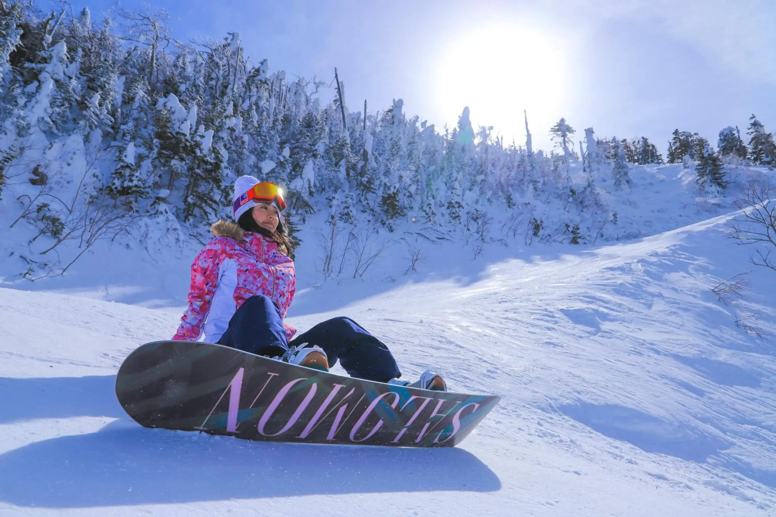 Skiing, Winter in Bozanso