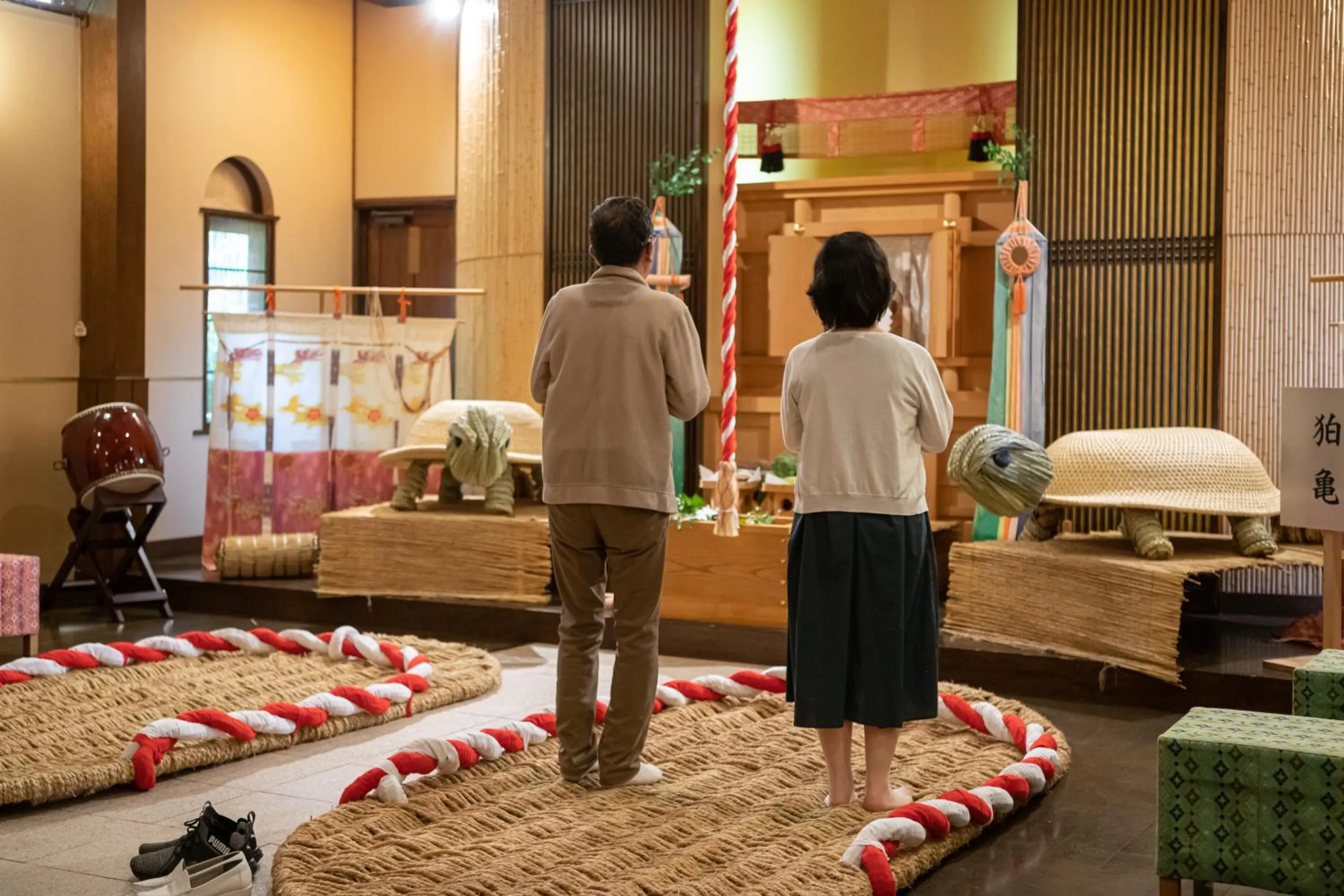 Place of worship in Futari Shizuka