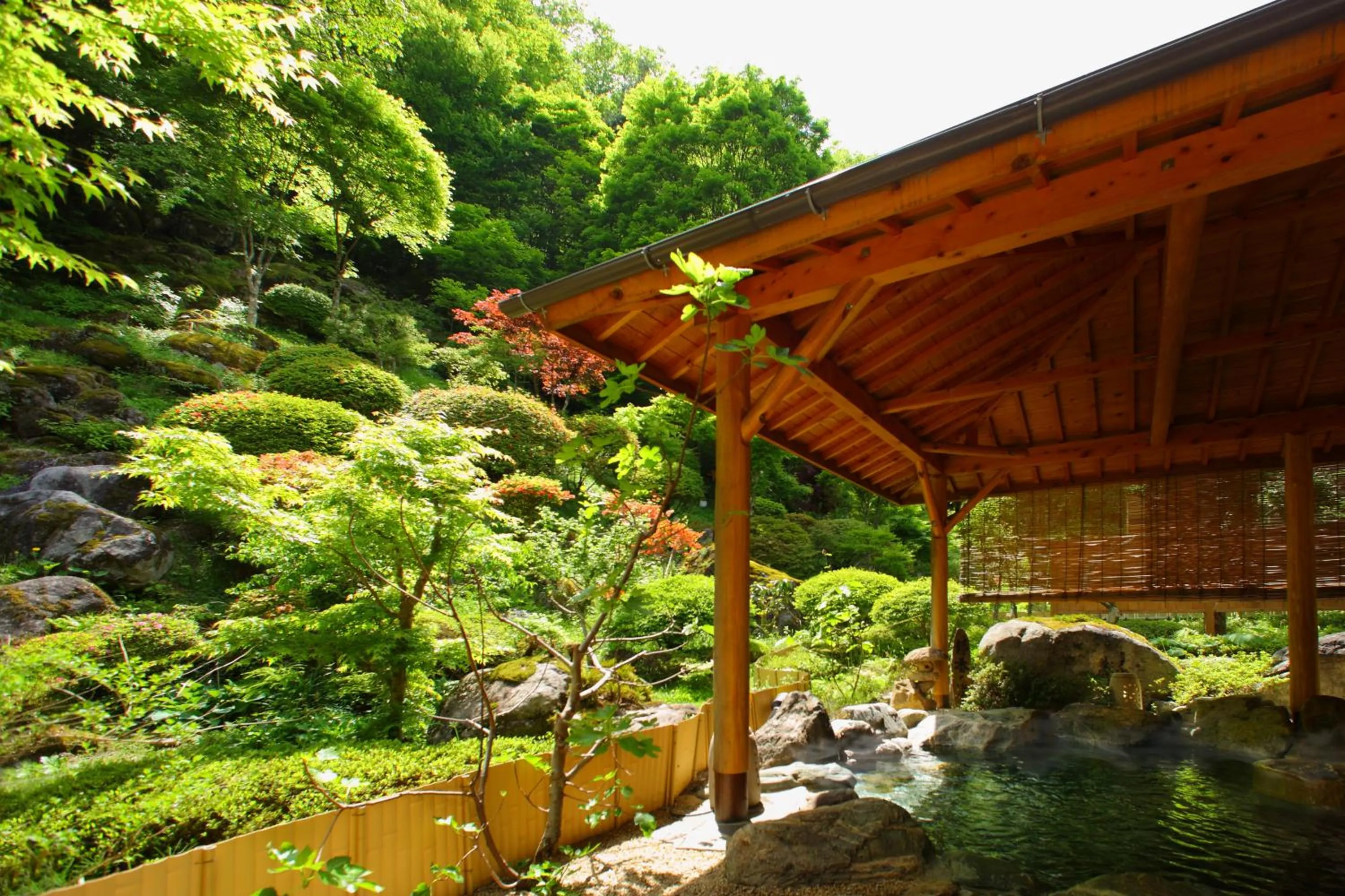 Hot Spring Bath in Futari Shizuka