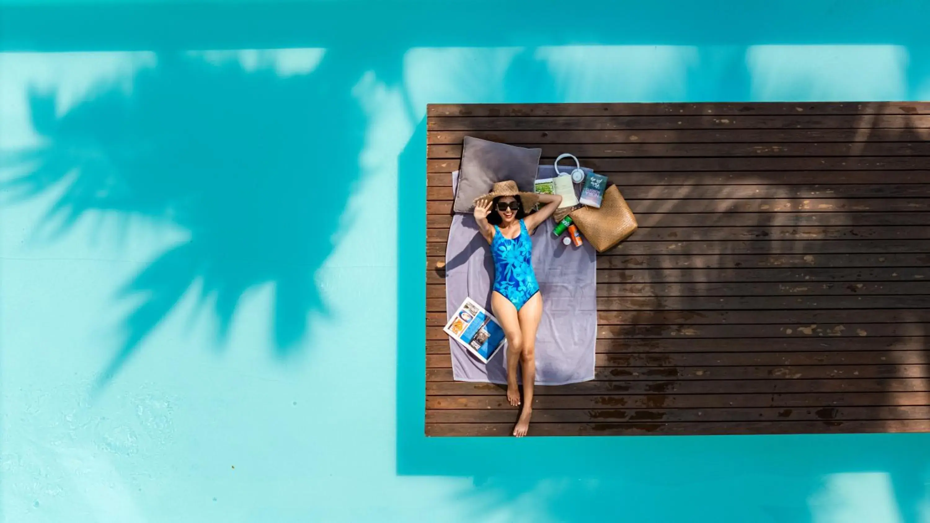 Swimming pool in Book a Bed Poshtel - SHA Plus Swimming pool in Book a Bed Poshtel - SHA Plus