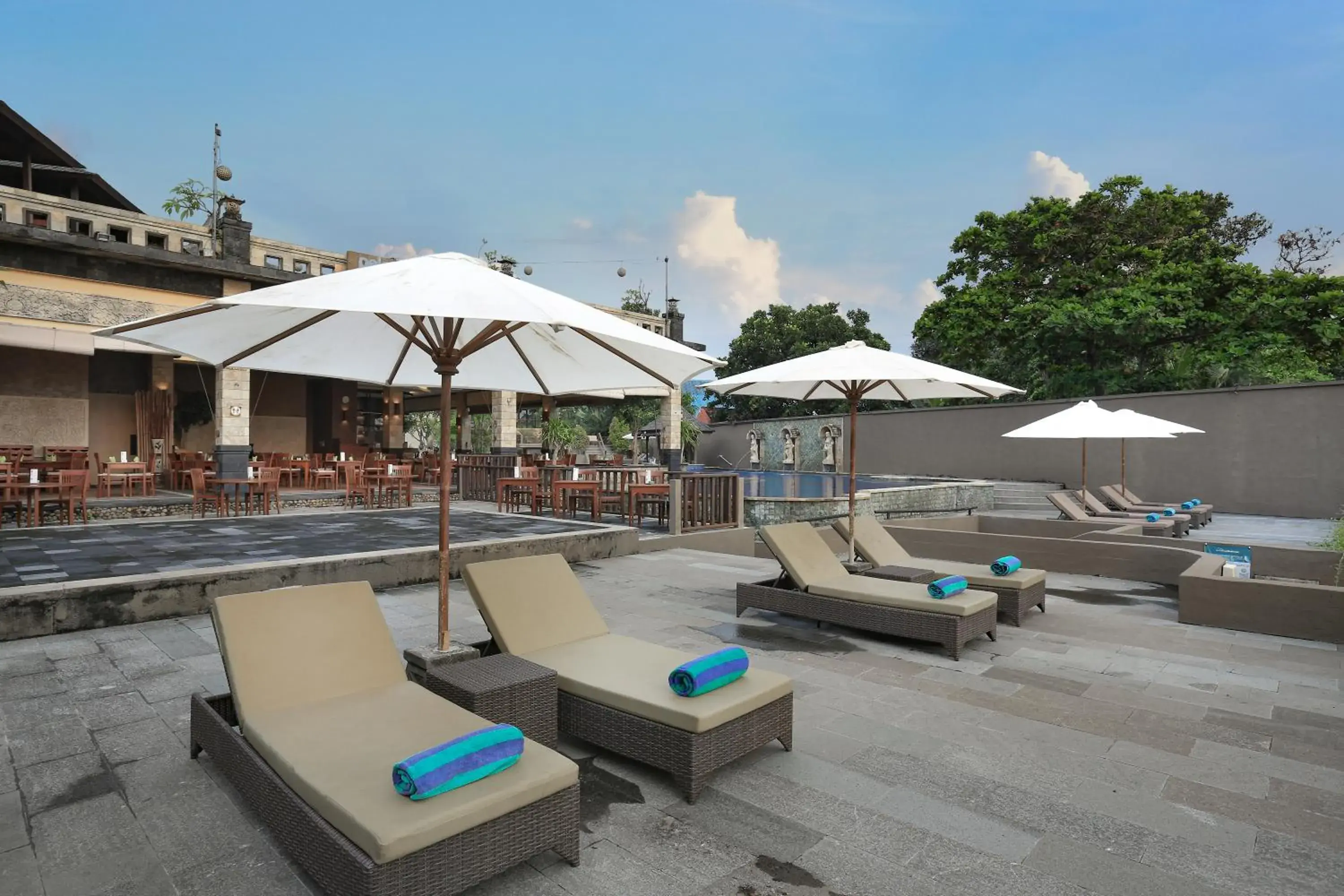 Swimming pool in Pelangi Bali Hotel & Spa Swimming pool in Pelangi Bali Hotel & Spa