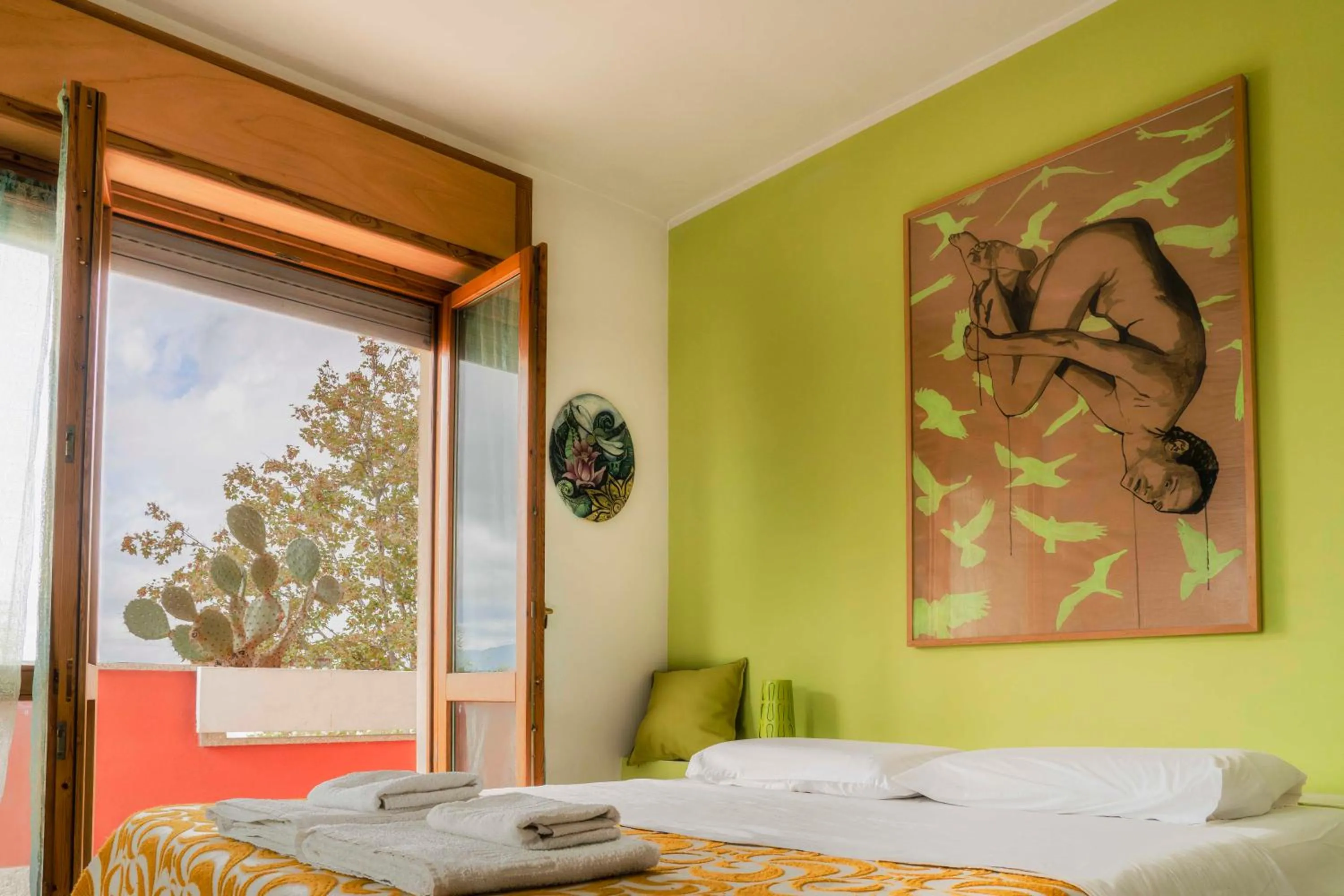 Bed in La Casa Zen