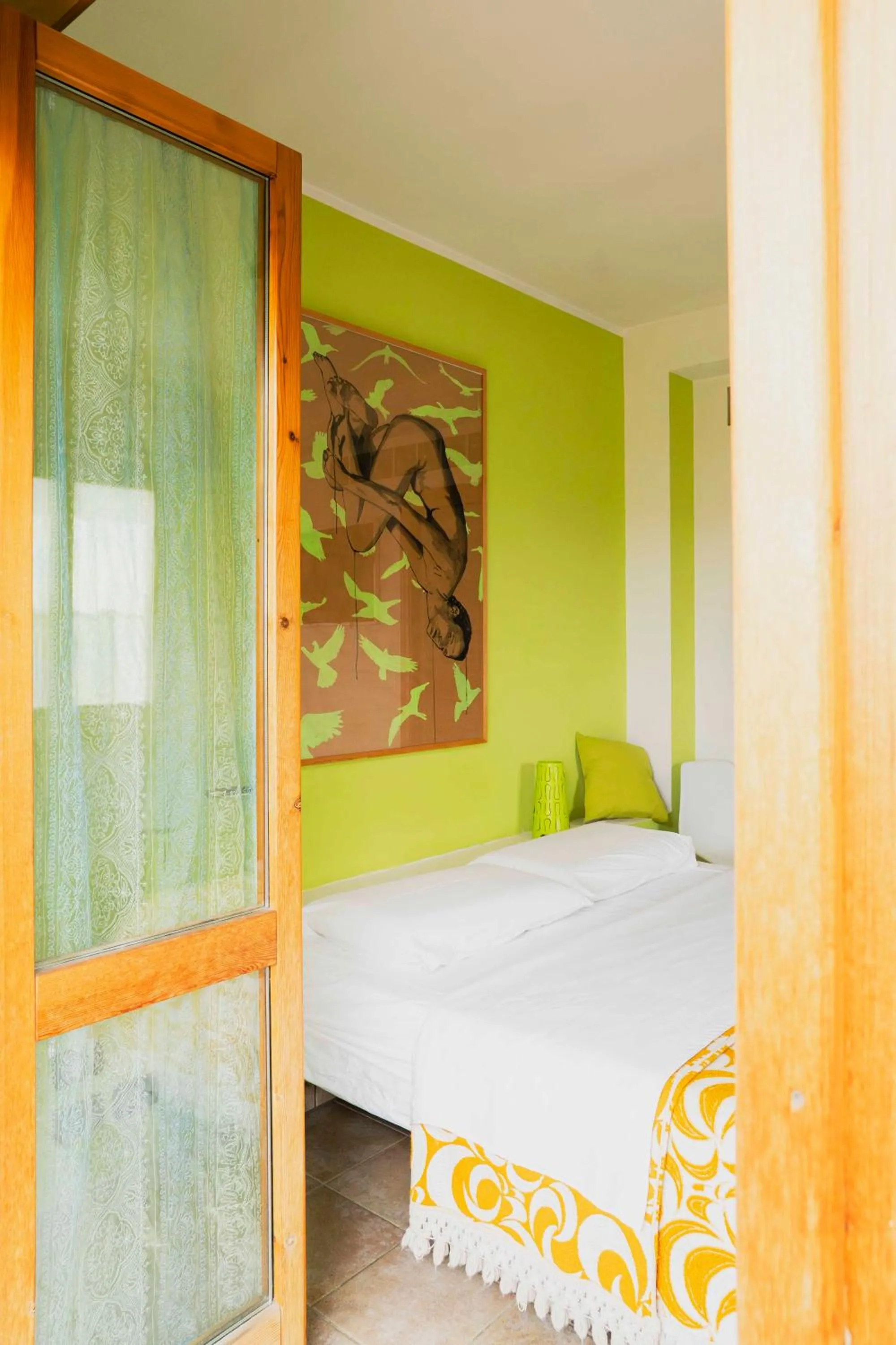 Bed in La Casa Zen