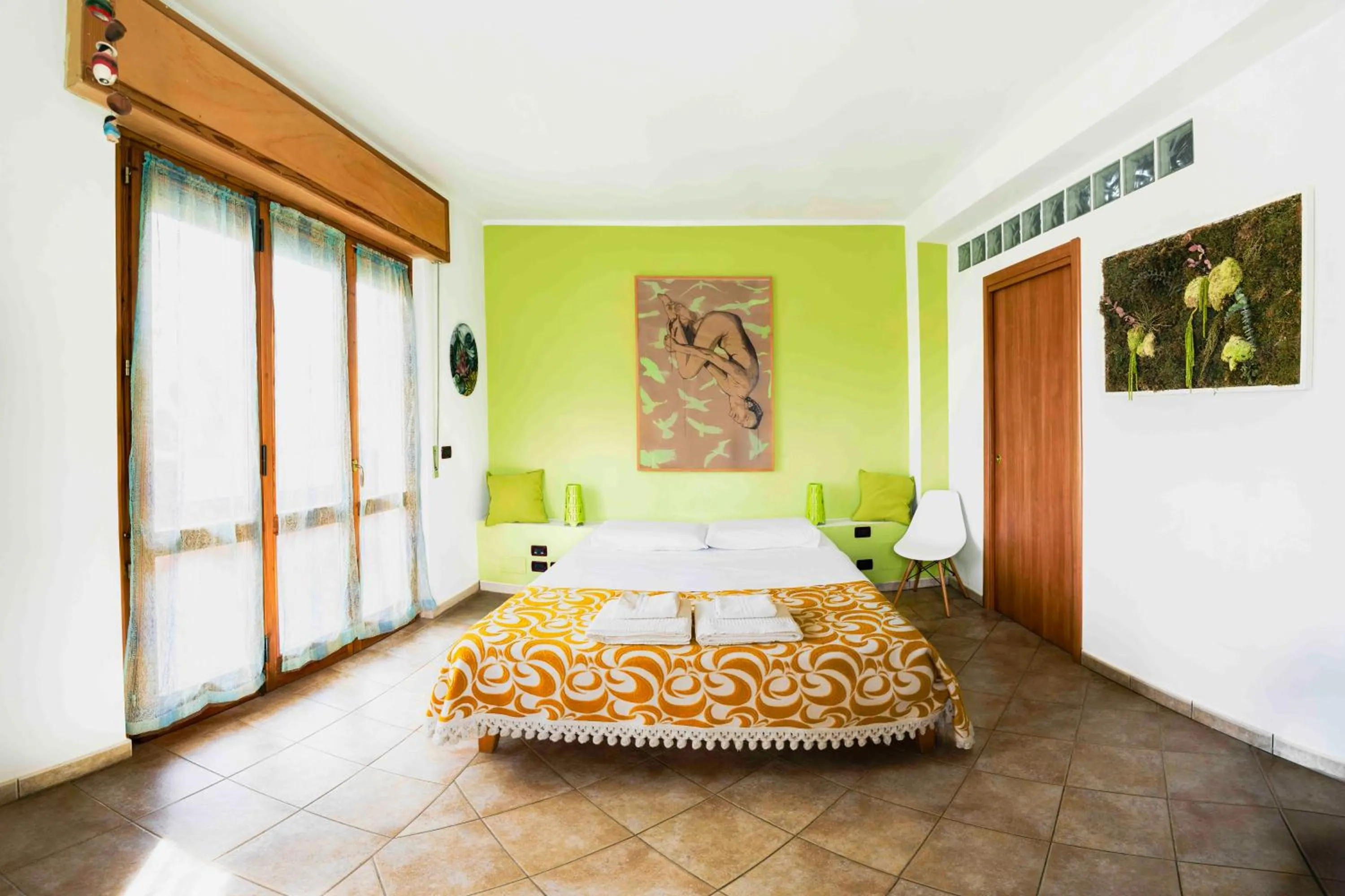 Bed in La Casa Zen