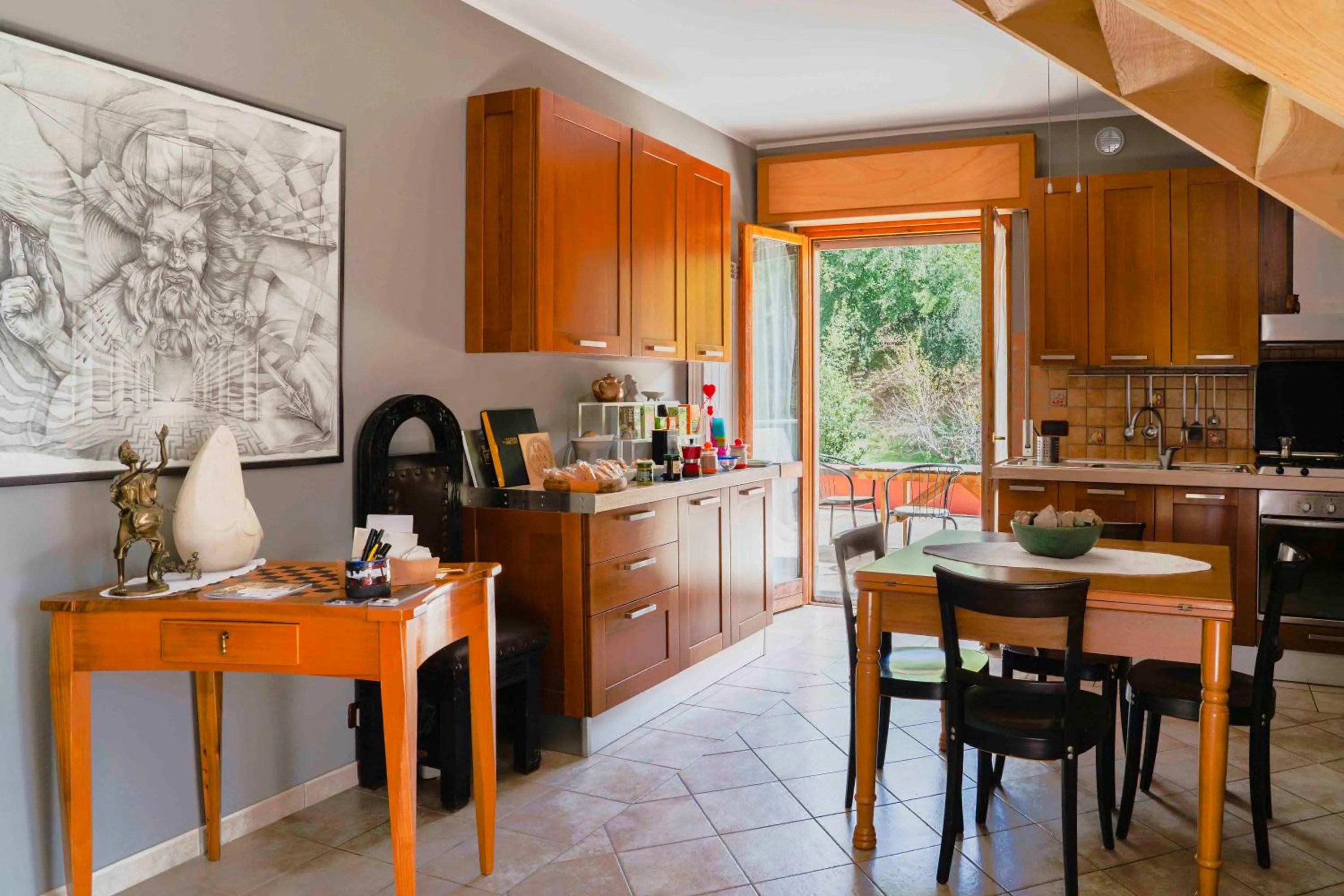 Coffee/tea facilities in La Casa Zen