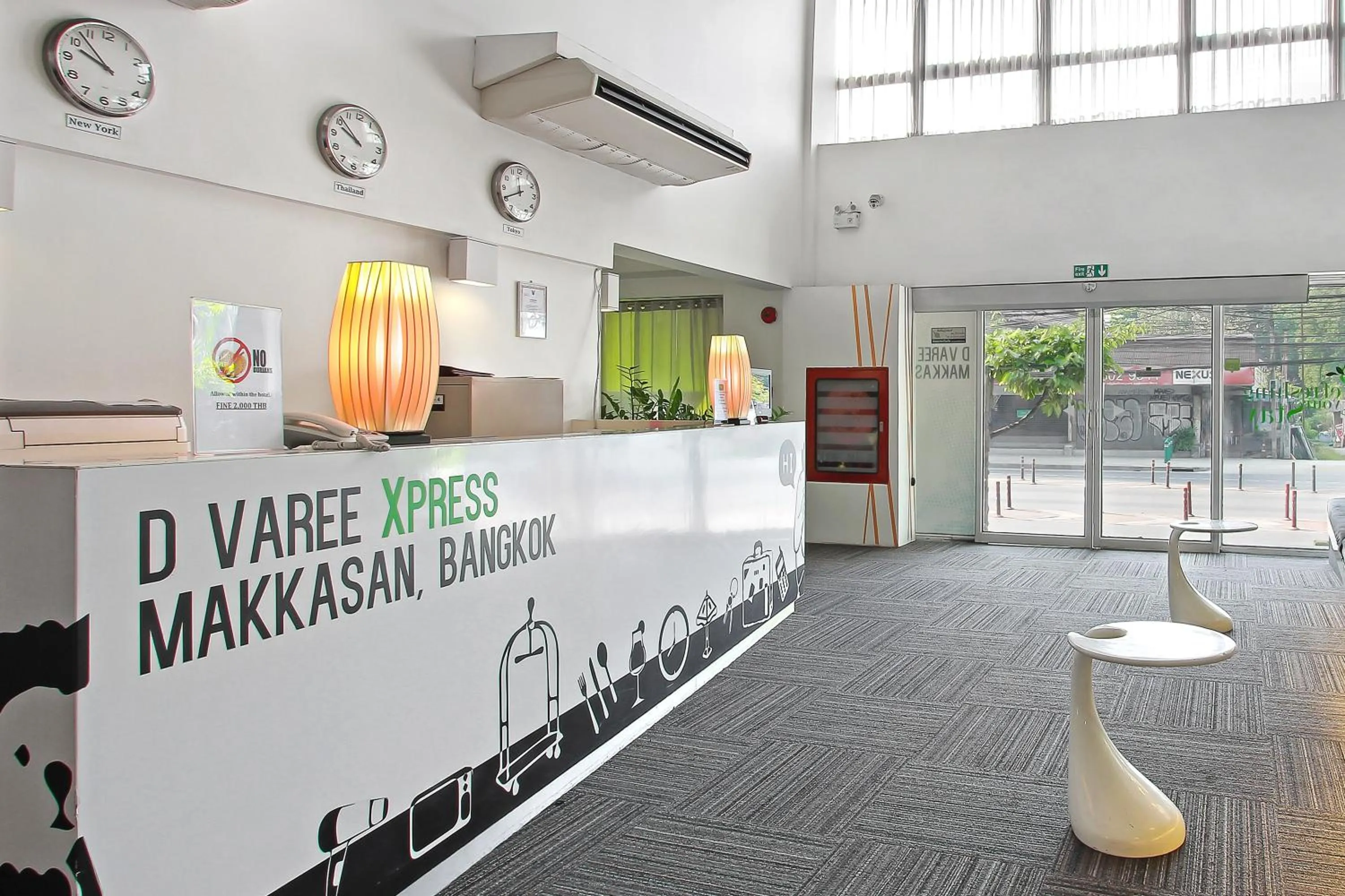 Lobby or reception, Lobby/Reception in D Varee Xpress Makkasan Hotel