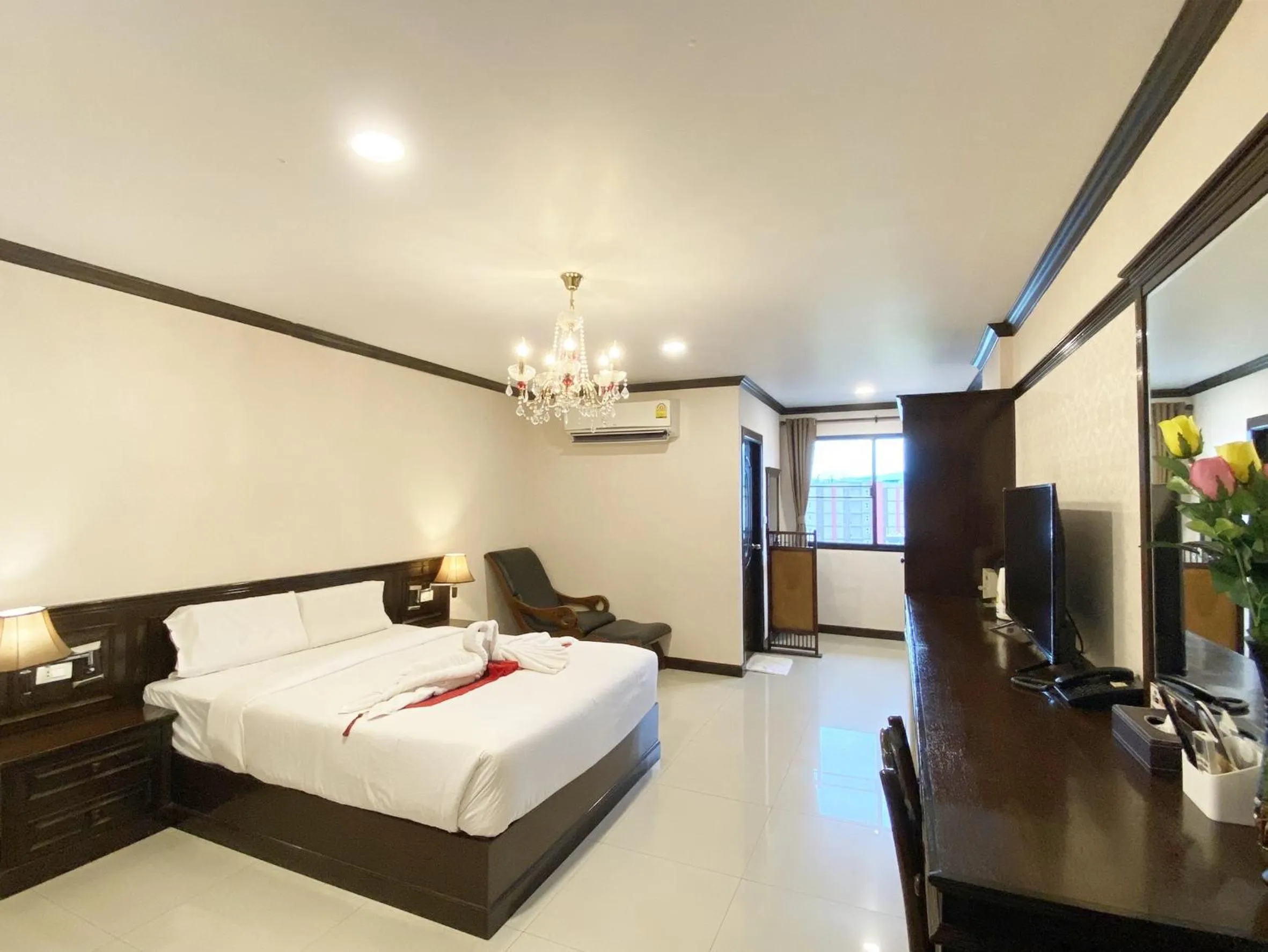 Bedroom in Romena Grand Hotel