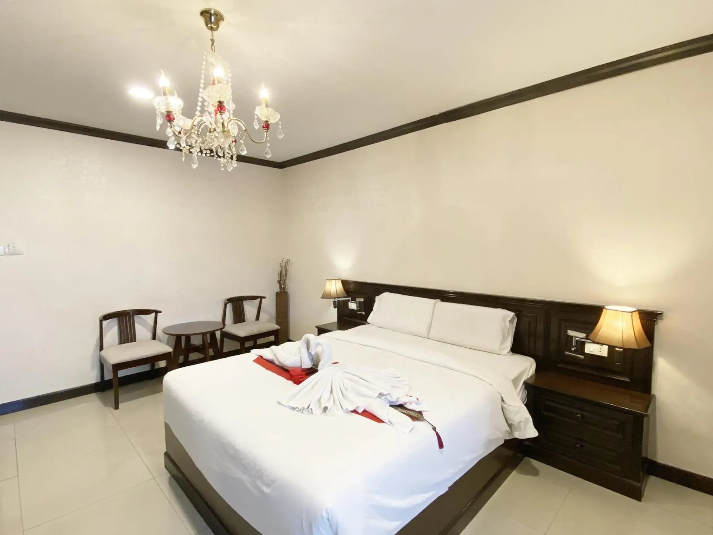 Bed in Romena Grand Hotel Bed in Romena Grand Hotel