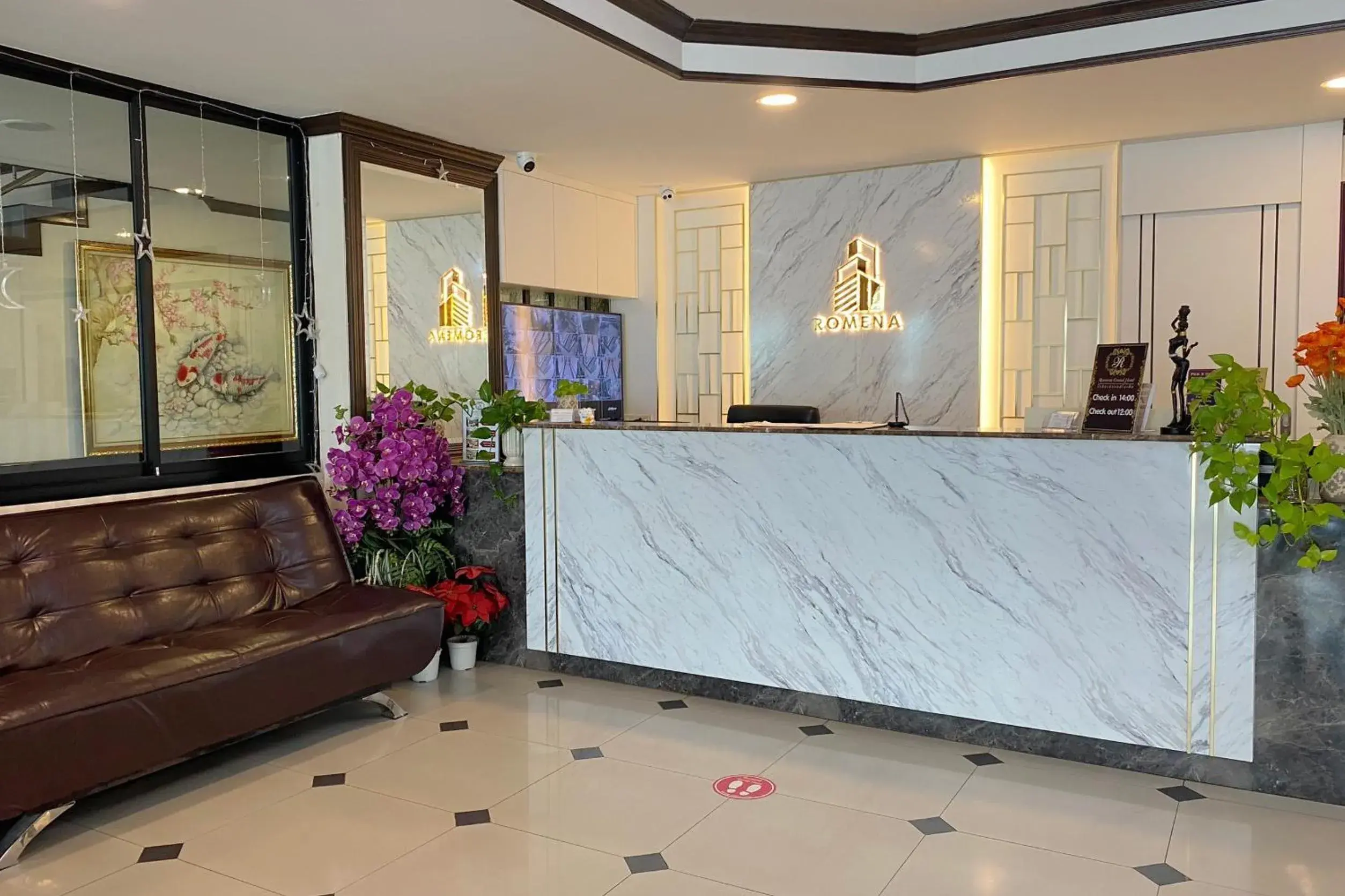 Lobby or reception in Romena Grand Hotel Lobby or reception in Romena Grand Hotel