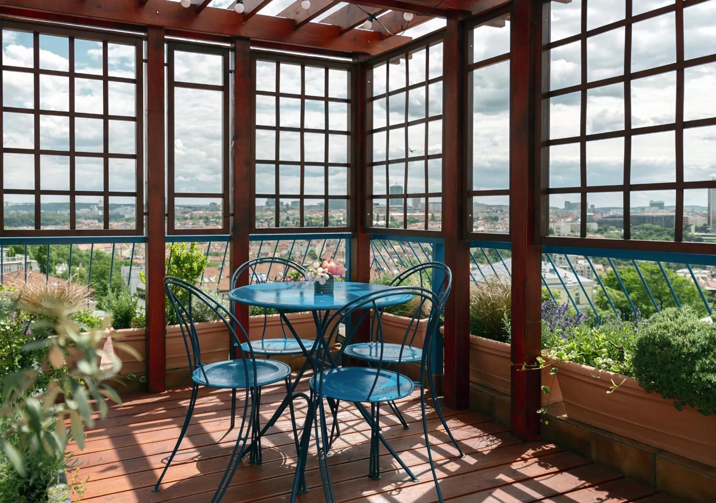Balcony/Terrace in Hotel Orion