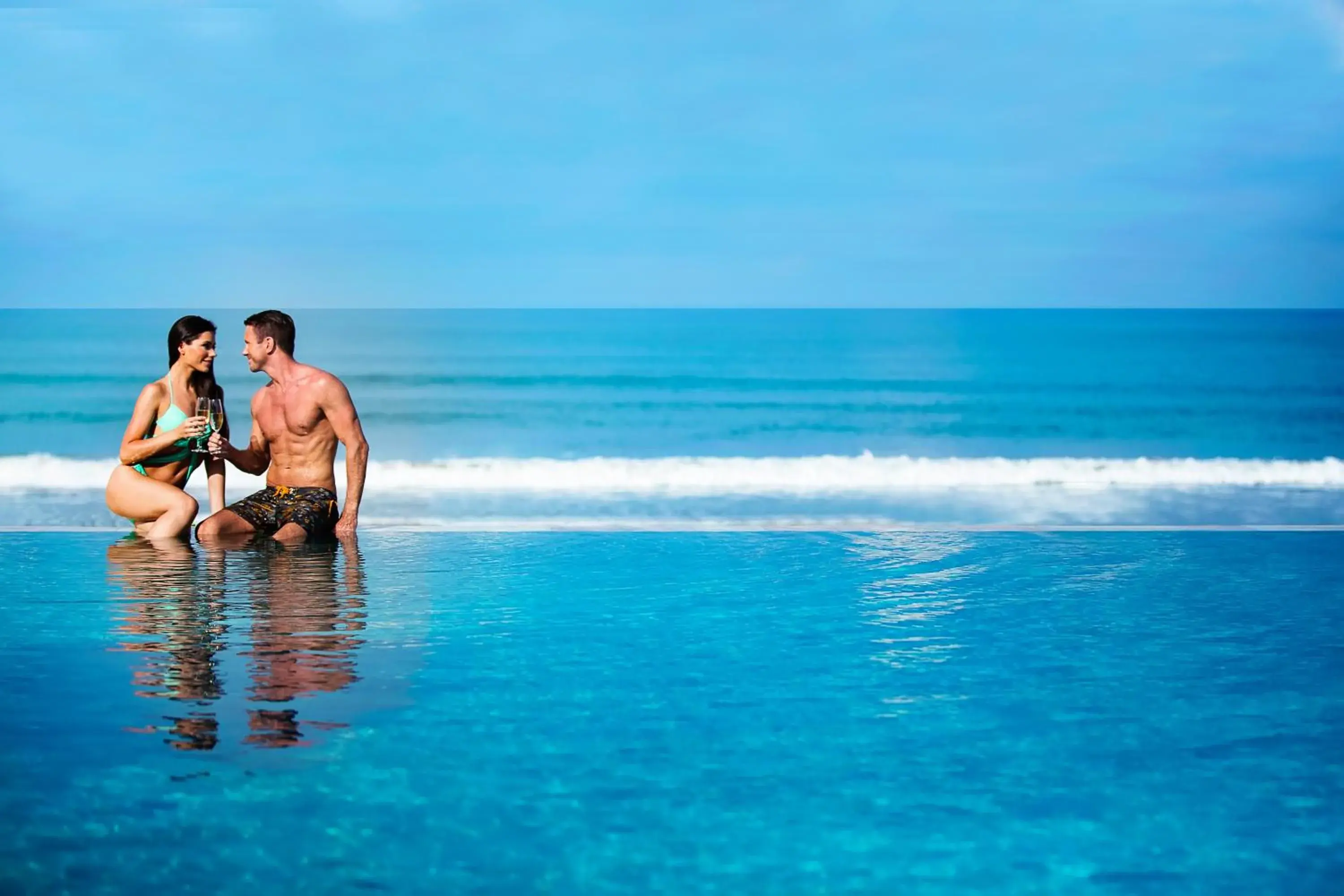 Sea view in The Seminyak Beach Resort & Spa Sea view in The Seminyak Beach Resort & Spa