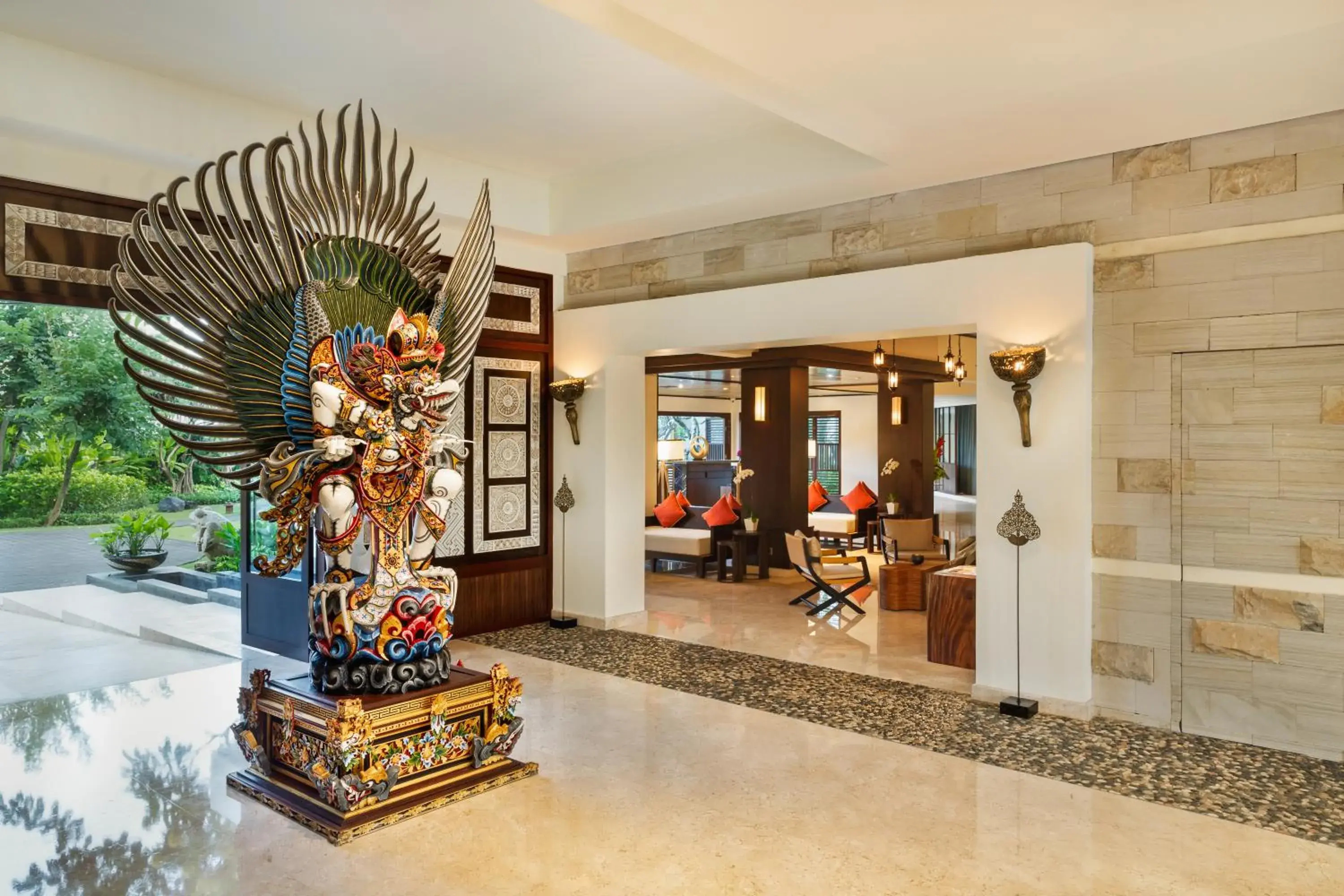 Lobby or reception in The Seminyak Beach Resort & Spa Lobby or reception in The Seminyak Beach Resort & Spa