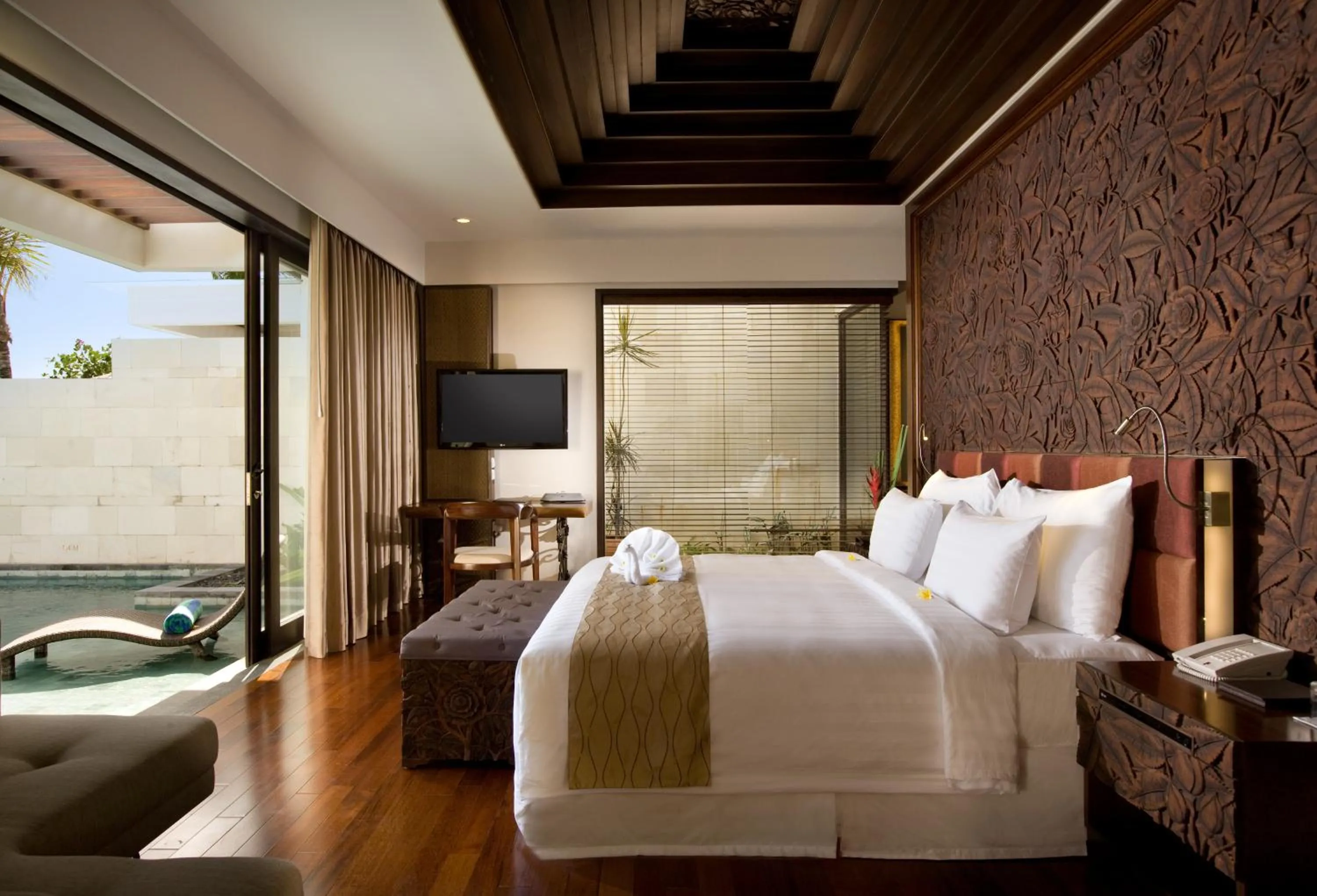 Photo of the whole room, Bed in The Seminyak Beach Resort & Spa