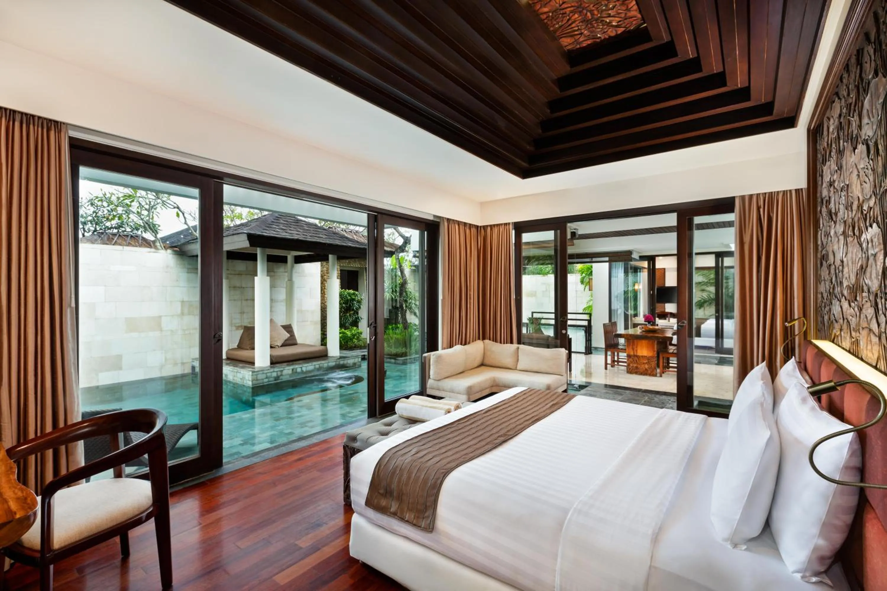 Bedroom, Bed in The Seminyak Beach Resort & Spa