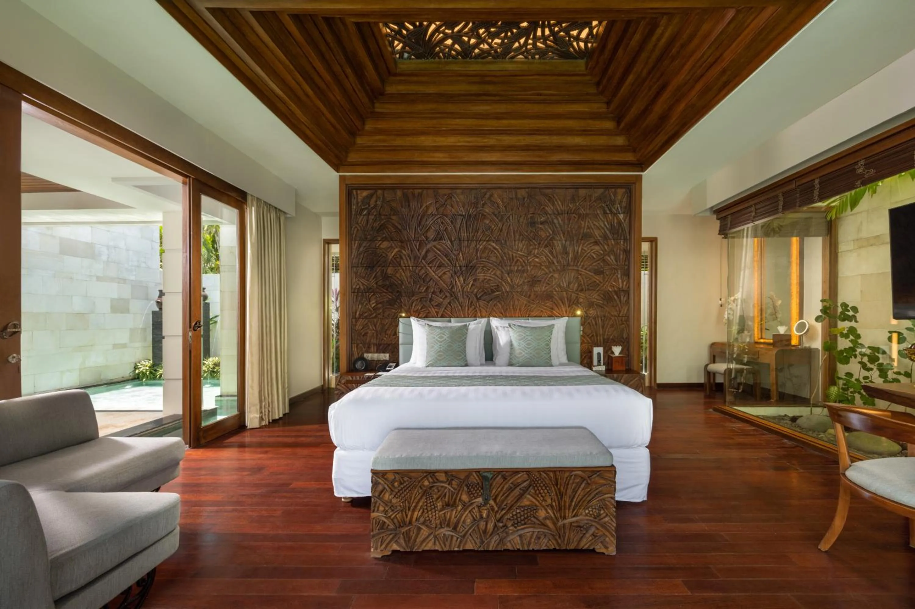 Bedroom, Bed in The Seminyak Beach Resort & Spa
